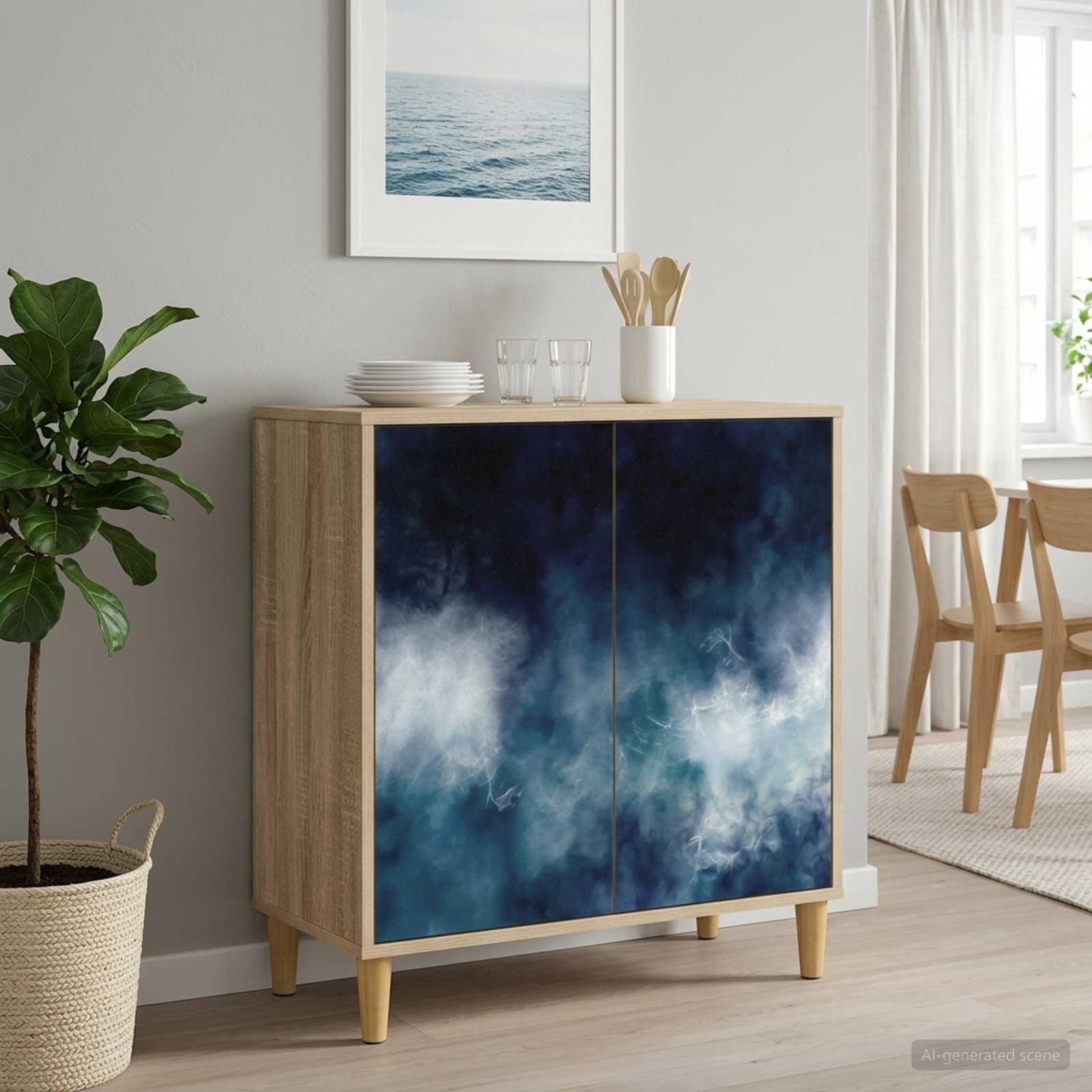 Buffet RAALTE Sonoma 69 x 33 x 75 cm Bois d'ingénierie