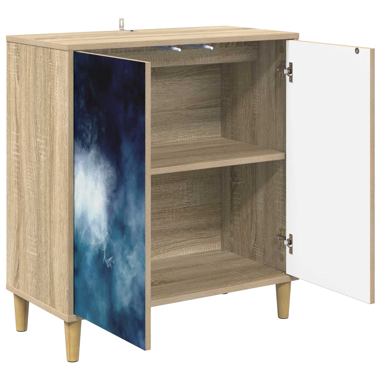 Buffet RAALTE Sonoma 69 x 33 x 75 cm Bois d'ingénierie
