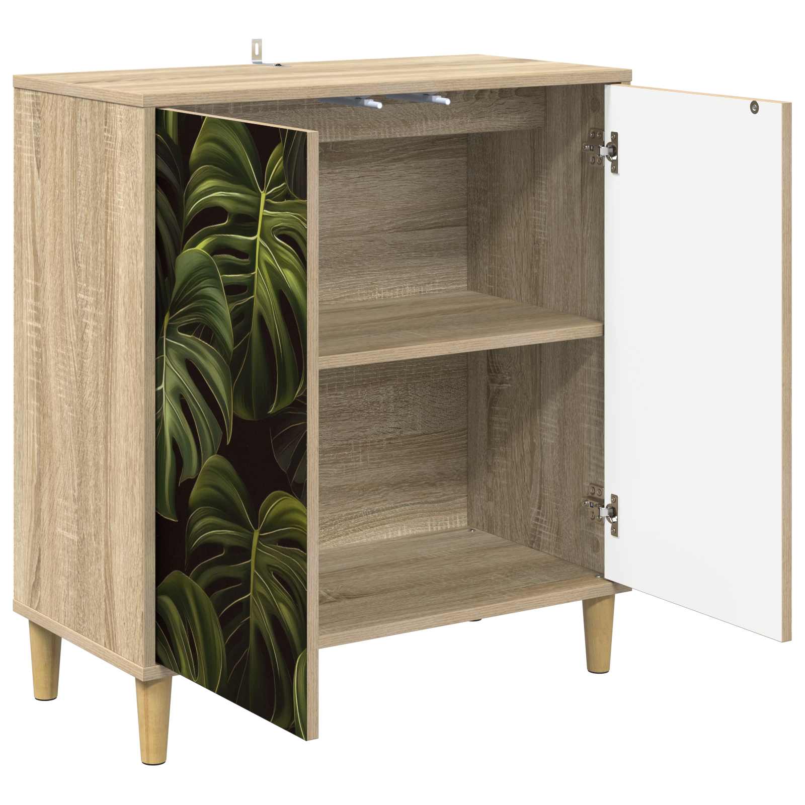 Buffet ELBURG Sonoma 69 x 33 x 75 cm Bois d'ingénierie