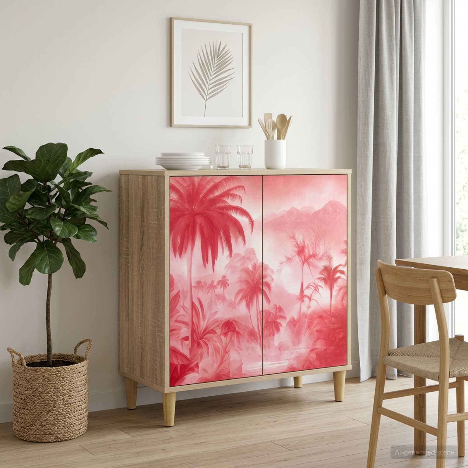 Buffet AACHEN Sonoma 69 x 33 x 75 cm Bois d'ingénierie