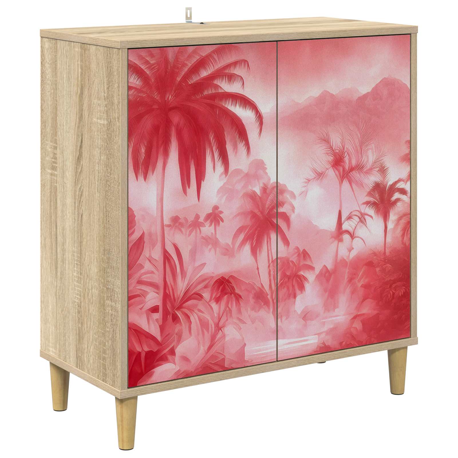 Buffet AACHEN Sonoma 69 x 33 x 75 cm Bois d'ingénierie