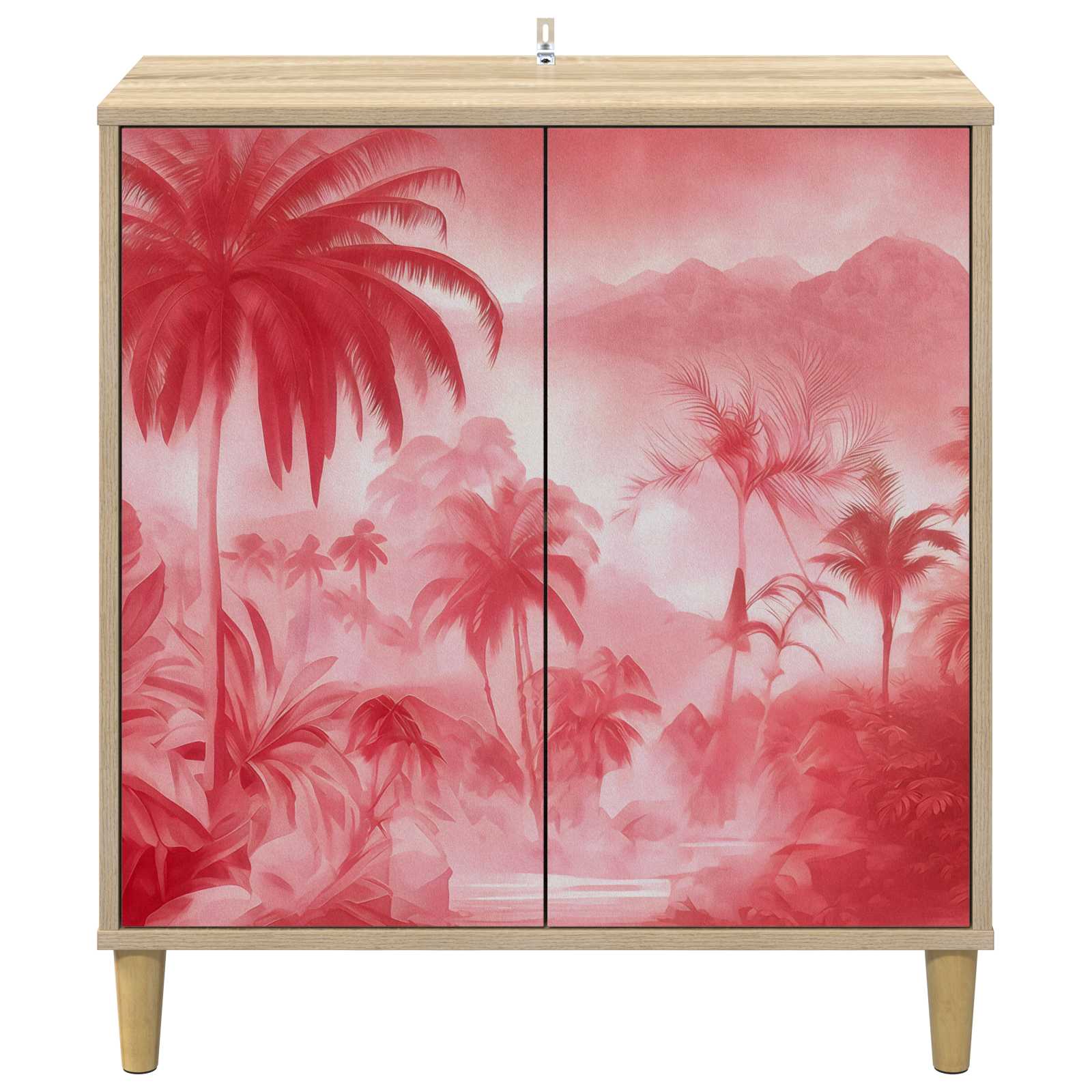 Buffet AACHEN Sonoma 69 x 33 x 75 cm Bois d'ingénierie