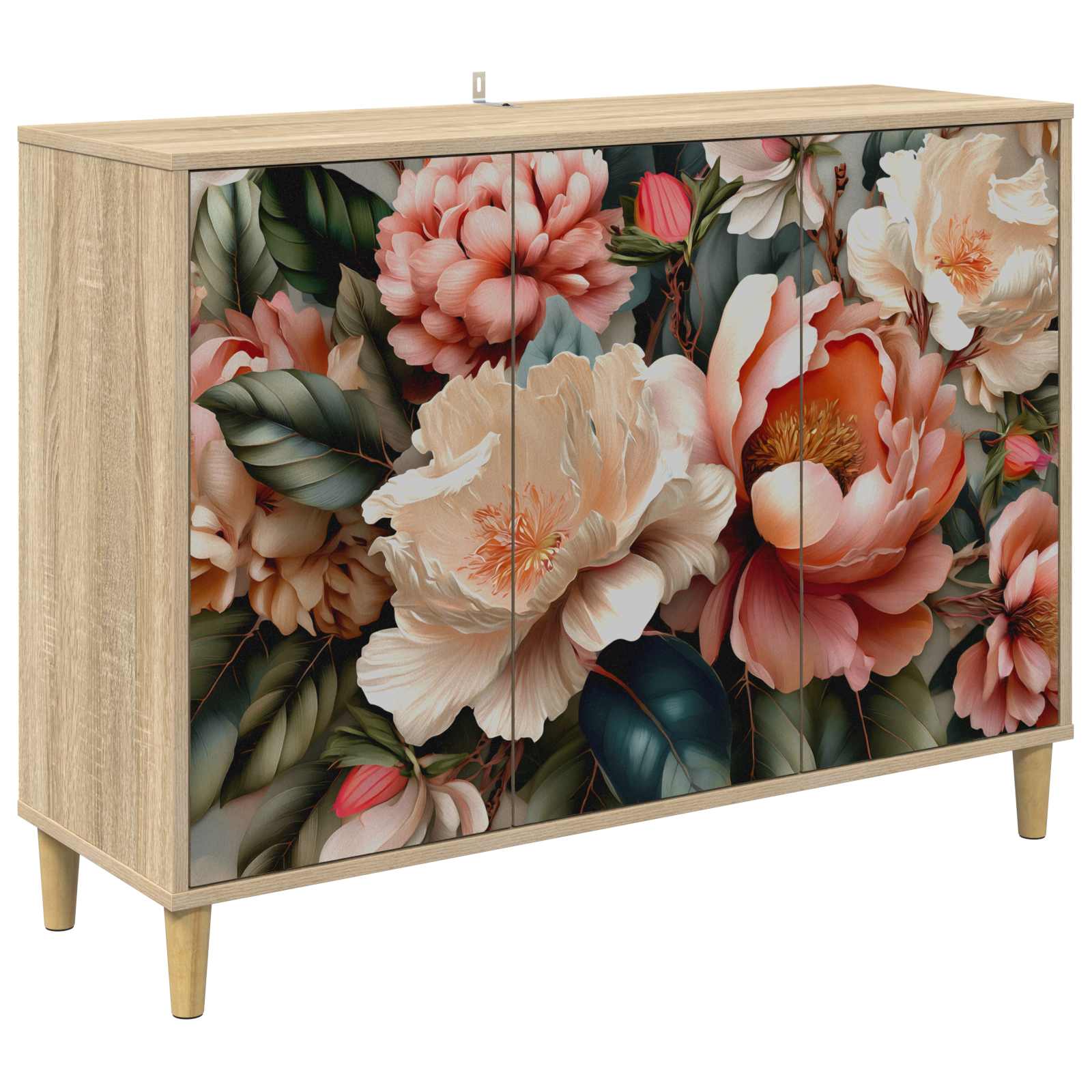 Buffet BORNE Sonoma 102 x 33 x 75 cm Bois d'ingénierie