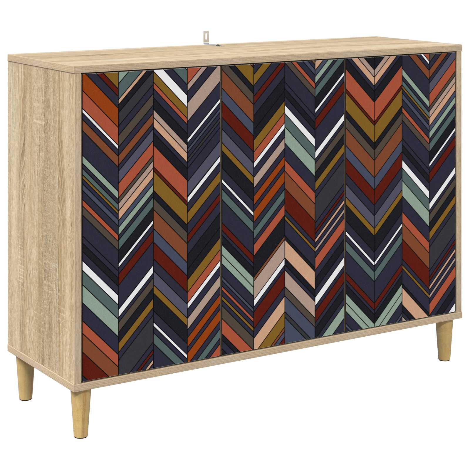 Buffet OMMEN Sonoma 102 x 33 x 75 cm Bois d'ingénierie