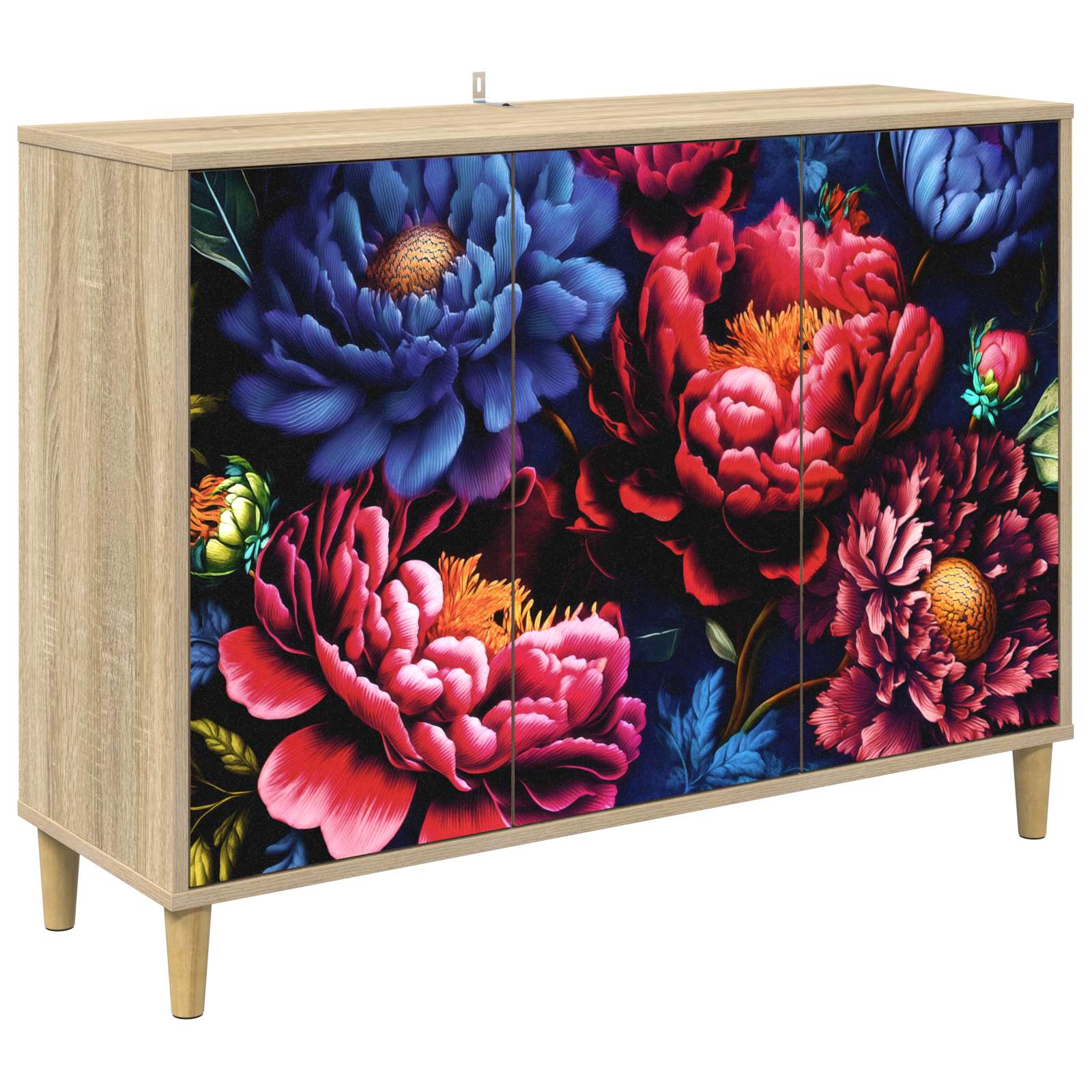 Buffet KIEL Sonoma 102 x 33 x 75 cm Bois d'ingénierie