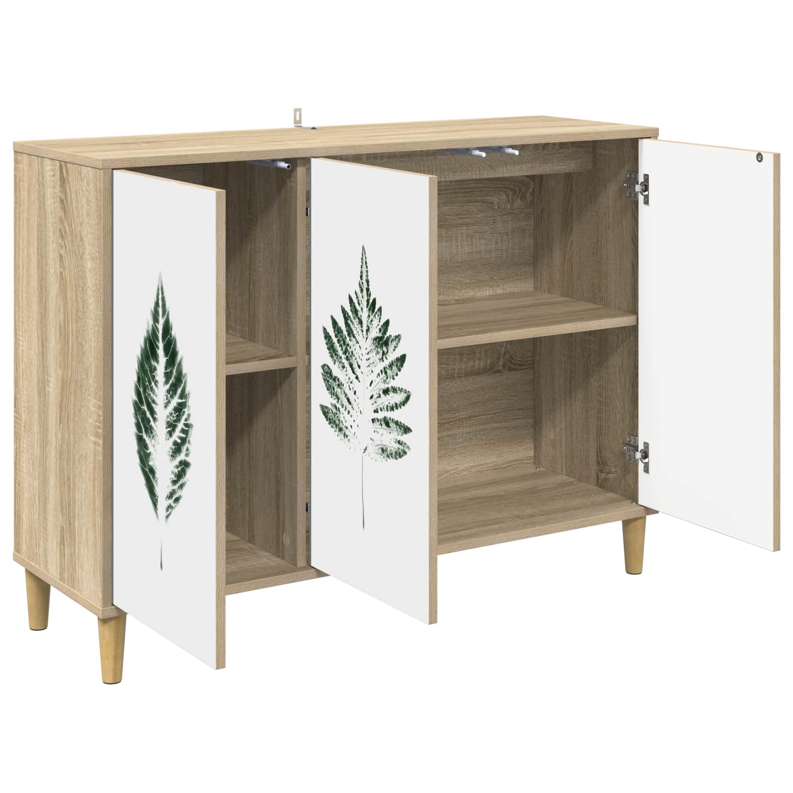 Buffet HANAU Sonoma 102 x 33 x 75 cm Bois d'ingénierie