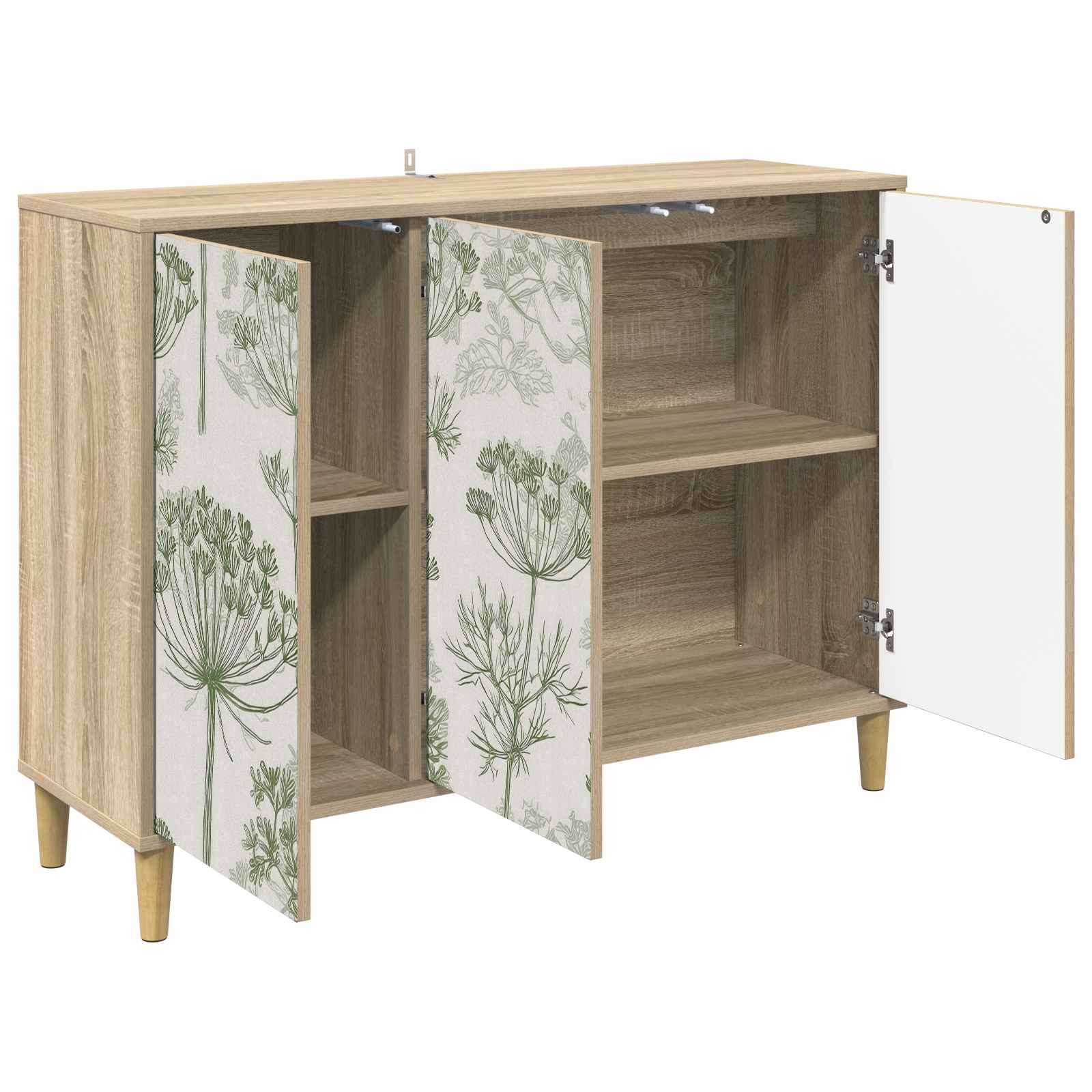 Buffet GOTHA Sonoma 102 x 33 x 75 cm Bois d'ingénierie
