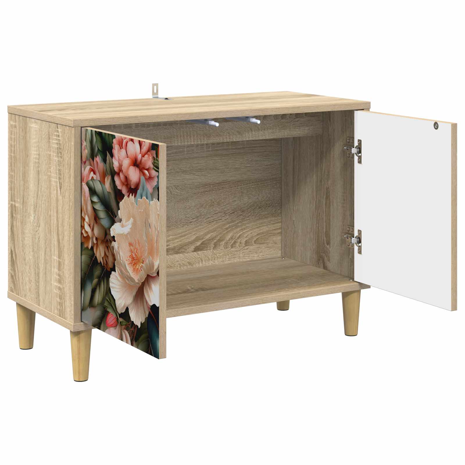 Meuble TV BORNE 69 x 33 x 50 cm Sonoma Bois d'ingénierie