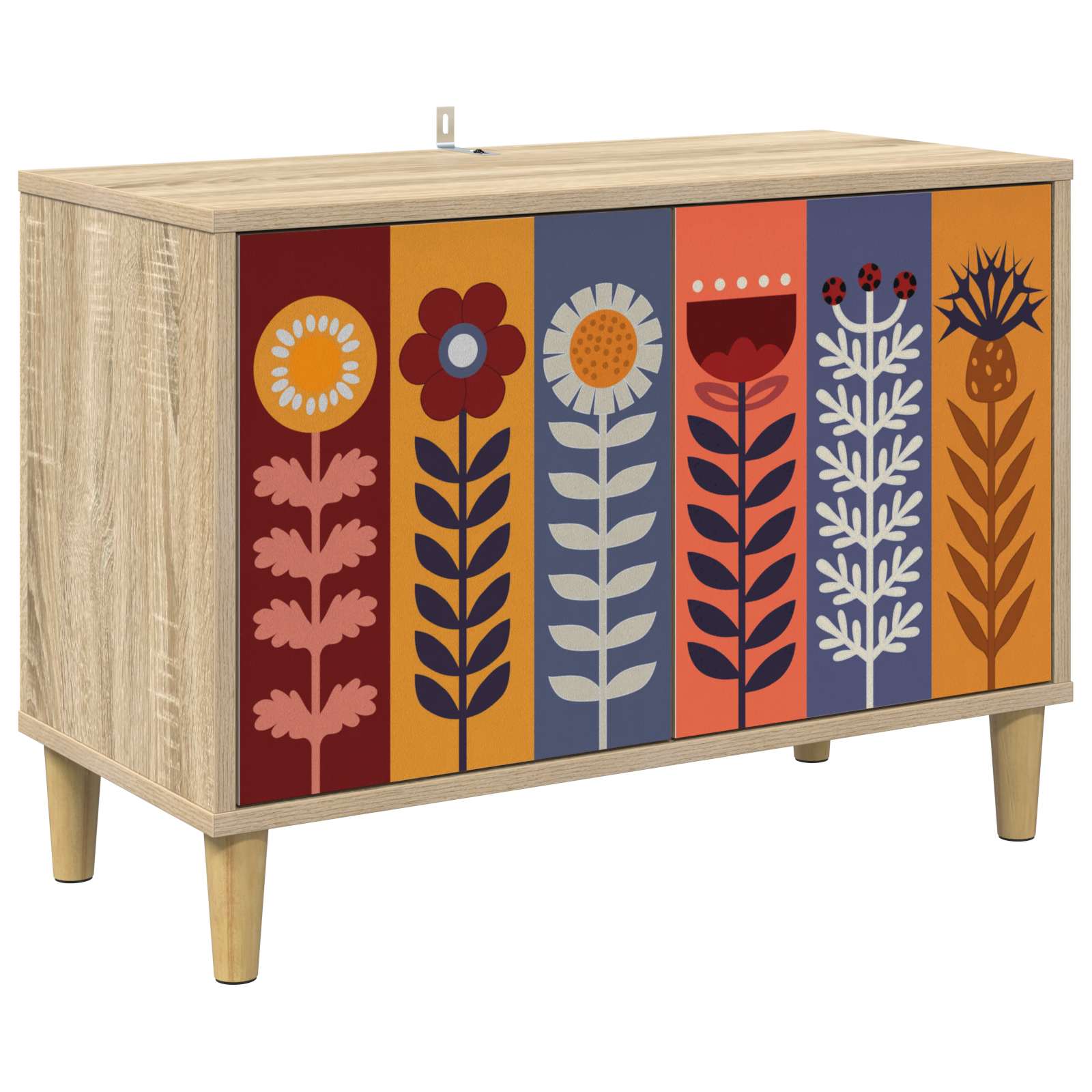 Meuble TV ESSEN 69 x 33 x 50 cm Sonoma Bois d'ingénierie