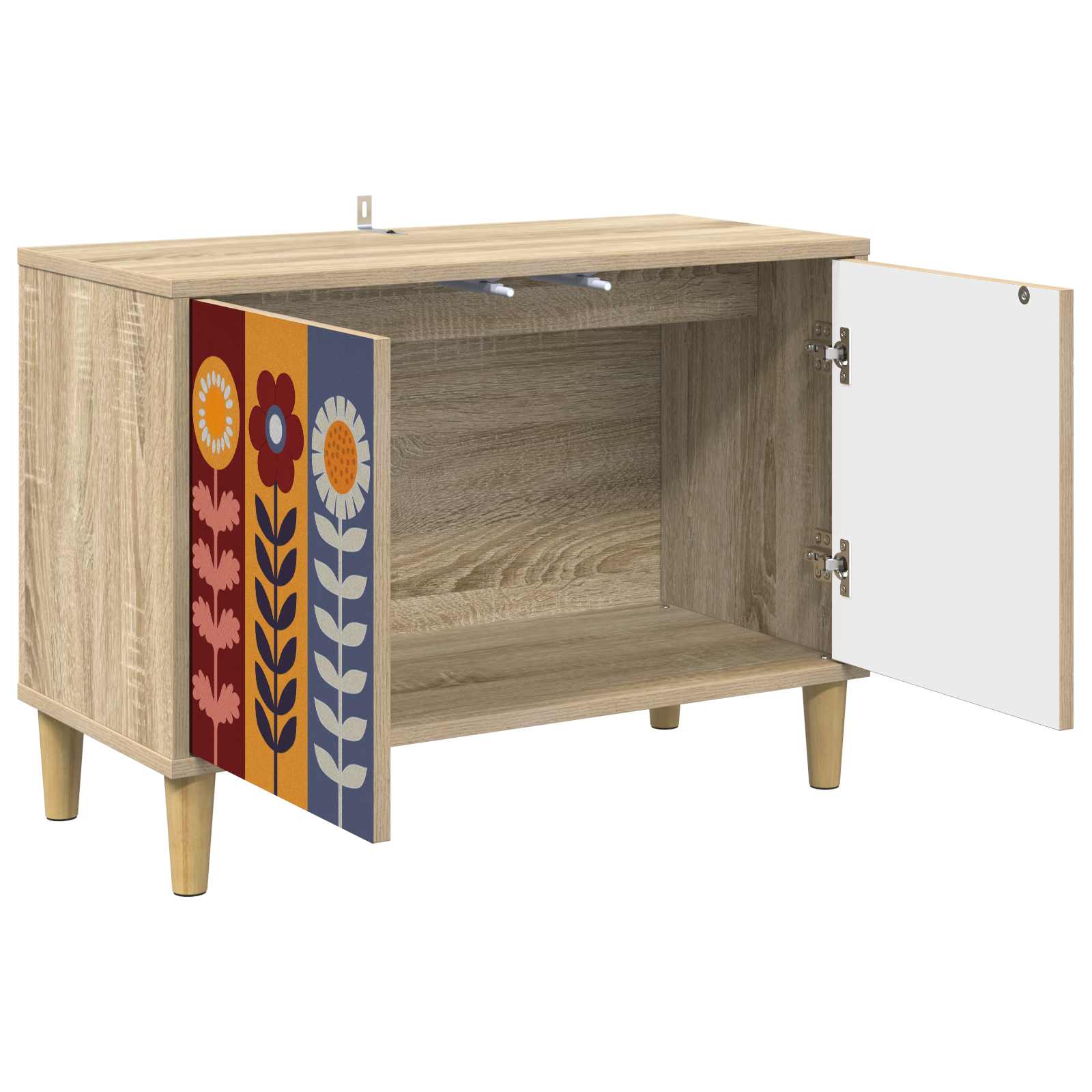 Meuble TV ESSEN 69 x 33 x 50 cm Sonoma Bois d'ingénierie