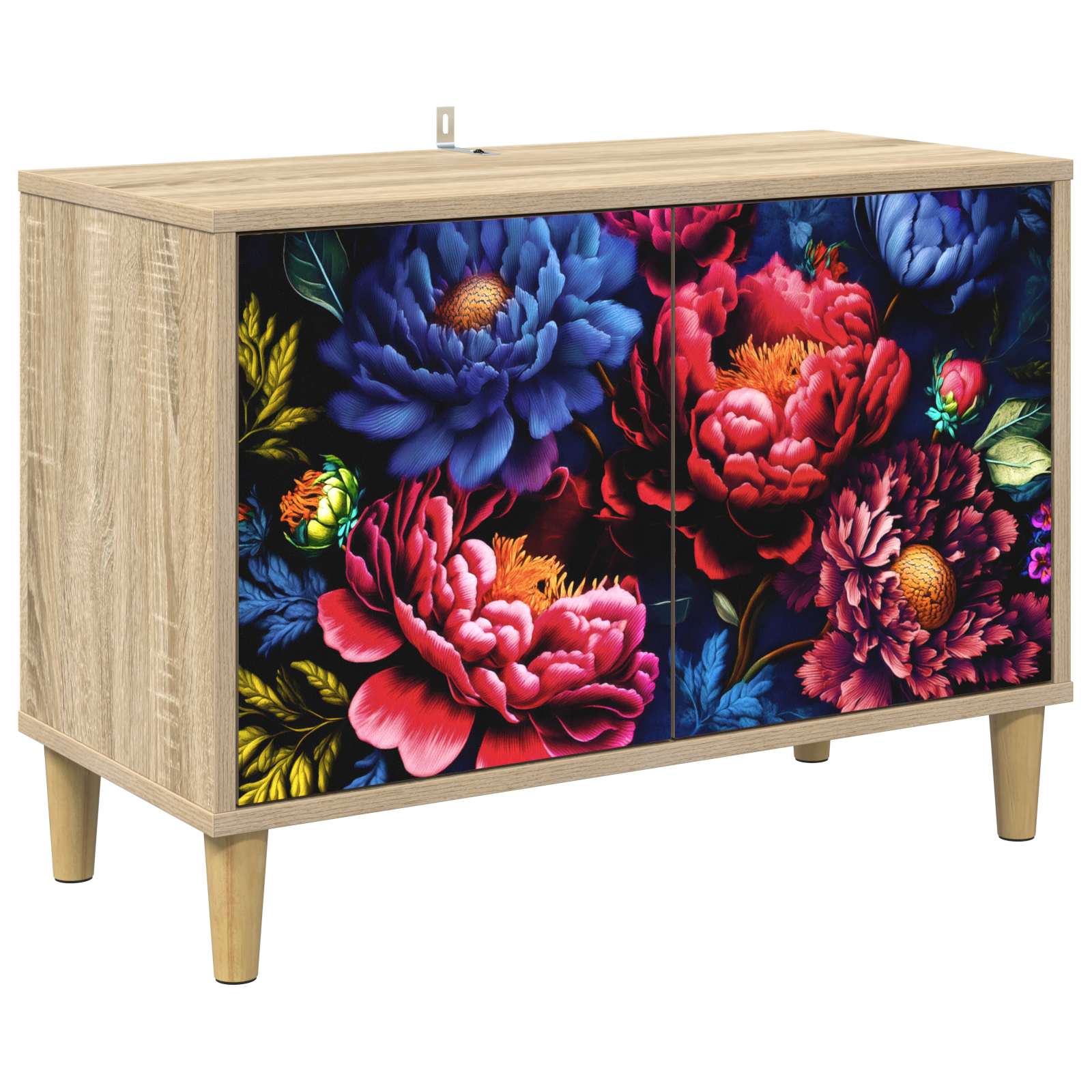 Meuble TV KIEL 69 x 33 x 50 cm Sonoma Bois d'ingénierie
