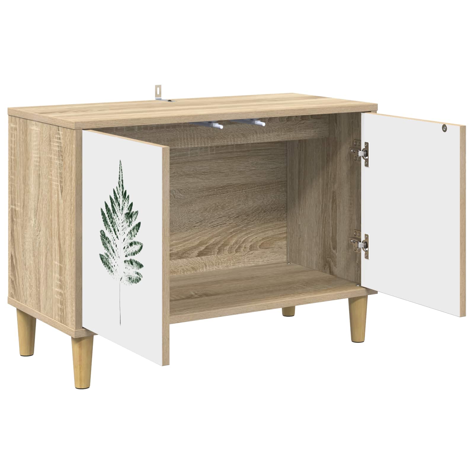 Meuble TV HANAU 69 x 33 x 50 cm Sonoma Bois d'ingénierie