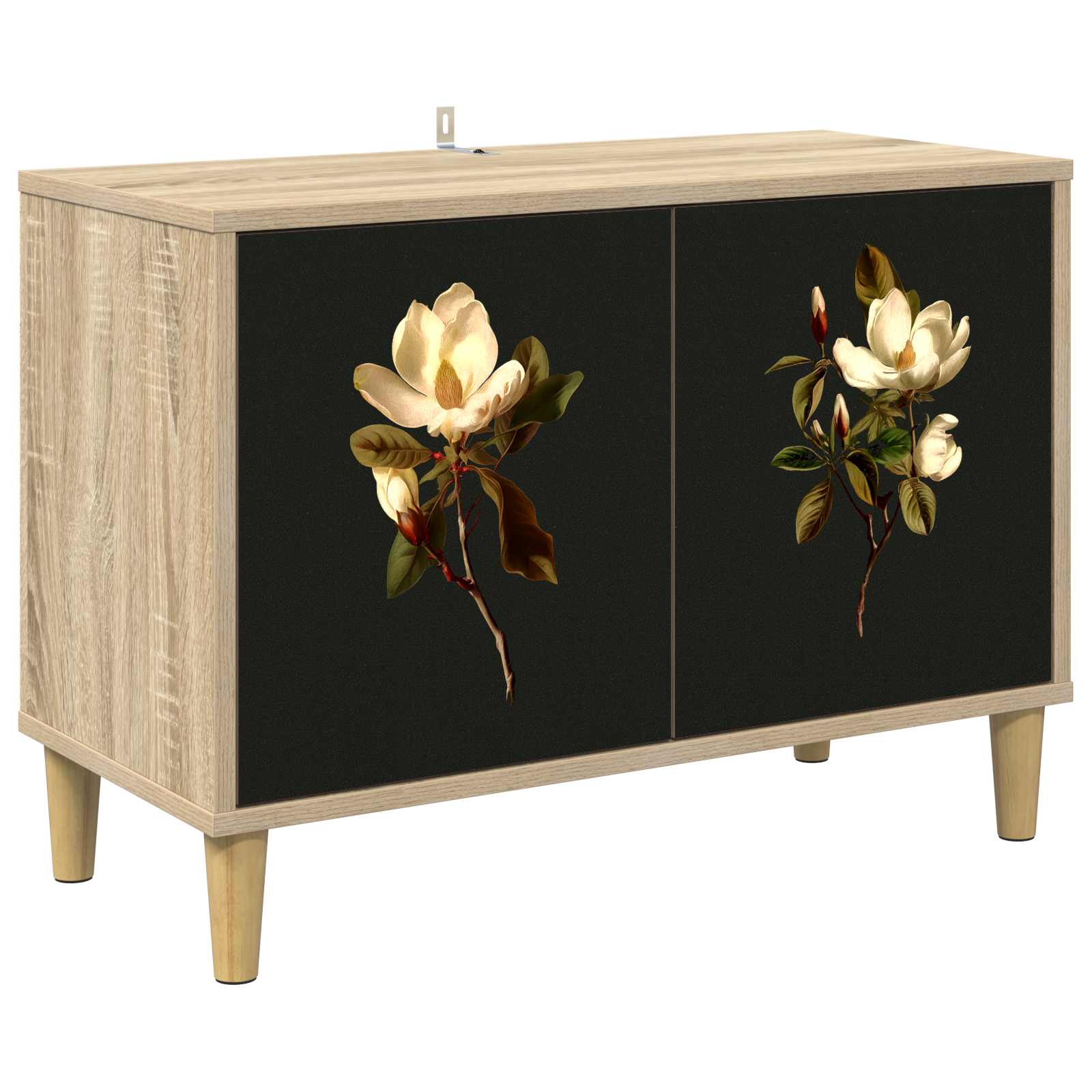 Meuble TV BREMEN 69 x 33 x 50 cm Sonoma Bois d'ingénierie