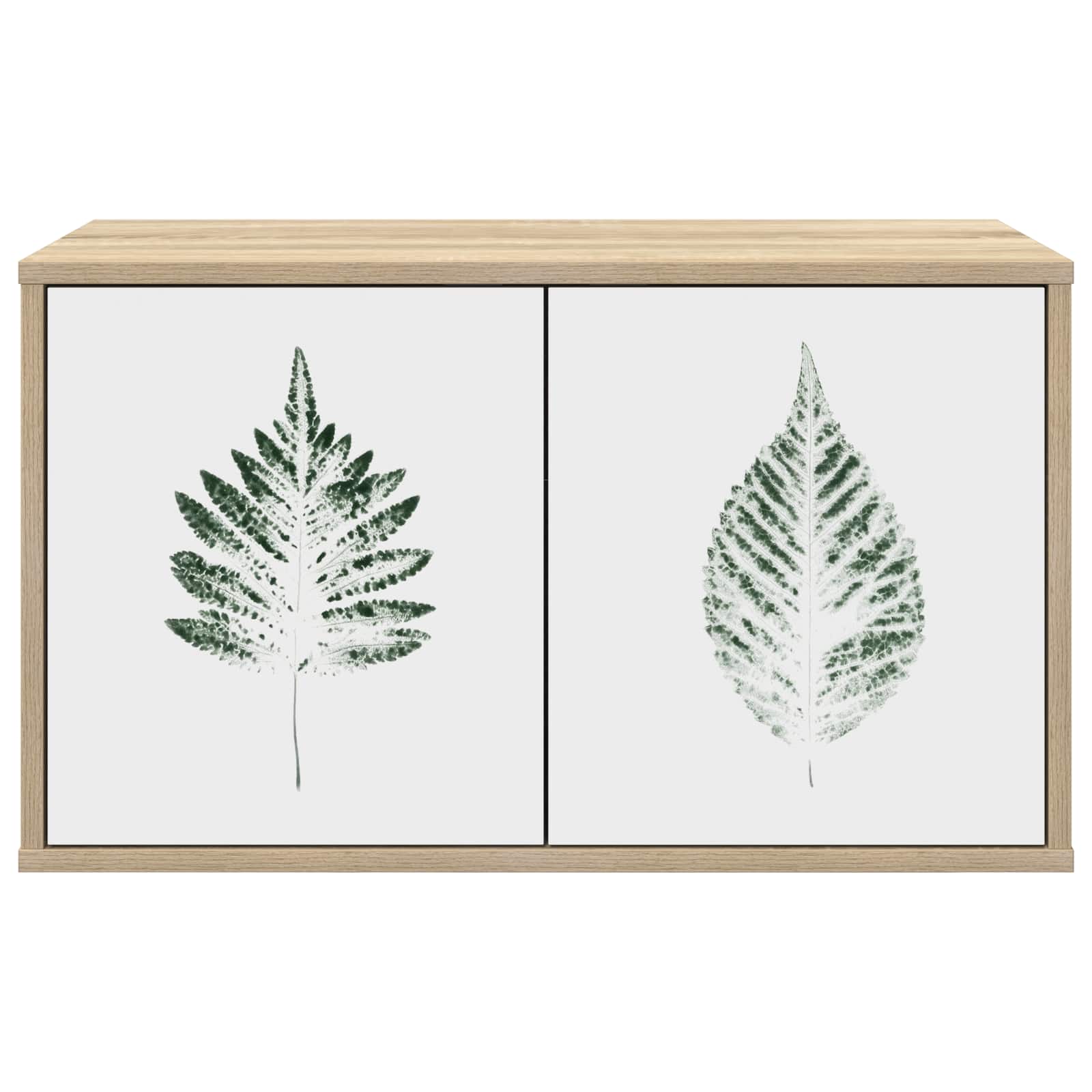 Meuble TV mural HANAU 69 x 33 x 40 cm Chêne Sonoma