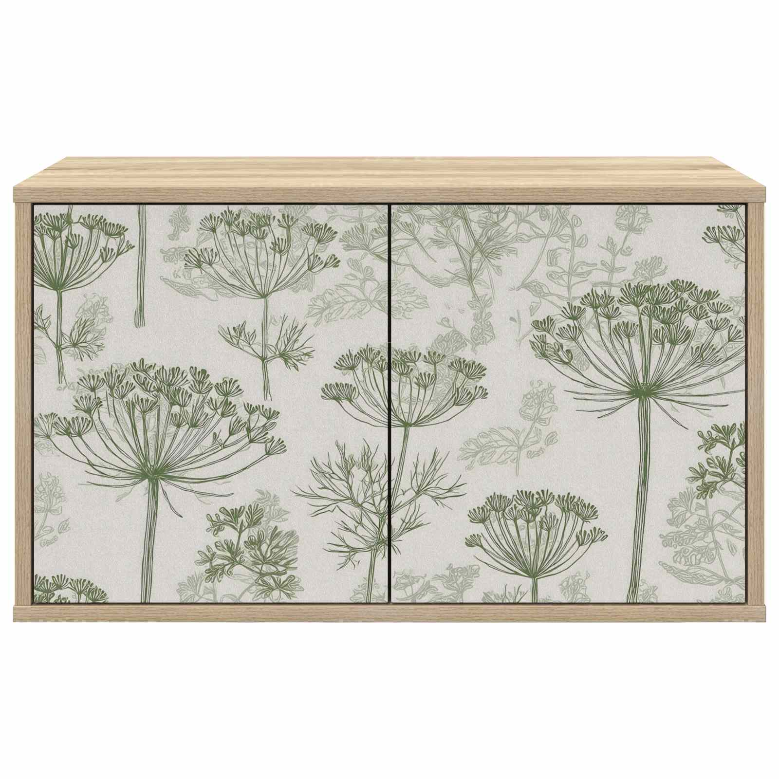 Meuble TV mural GOTHA 69 x 33 x 40 cm Chêne Sonoma
