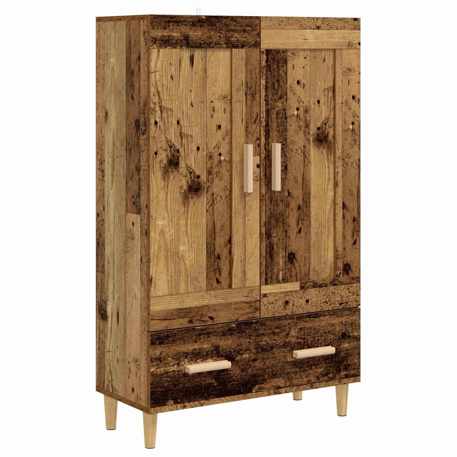 Haut Armoire Bois ancien 70 x 31 x 115 cm Bois d'ingénierie