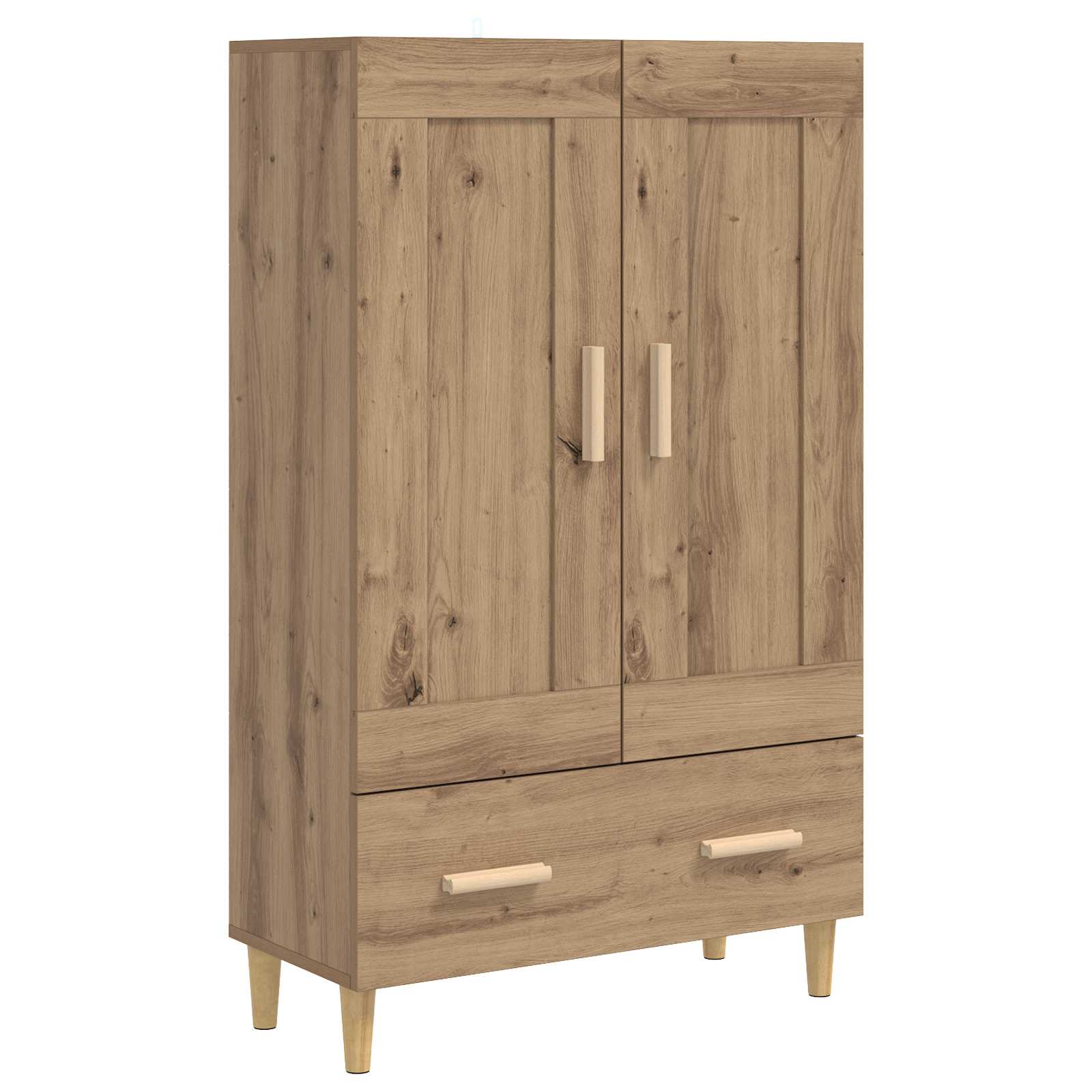 Haut Armoire Chêne artisanal 70 x 31 x 115 cm Bois d'ingénierie - XIOS