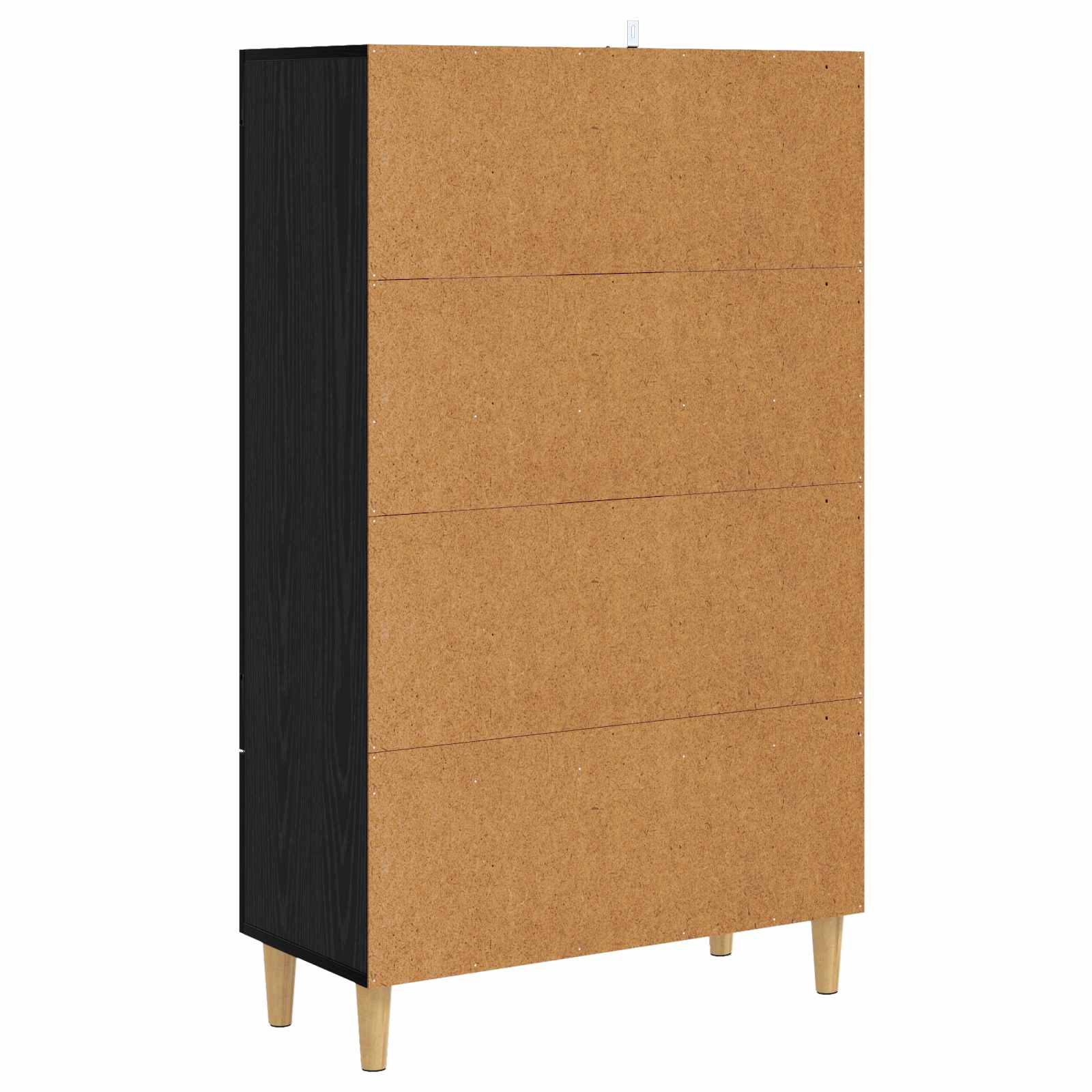 Haut Armoire Chêne noir 70 x 31 x 115 cm Bois d'ingénierie