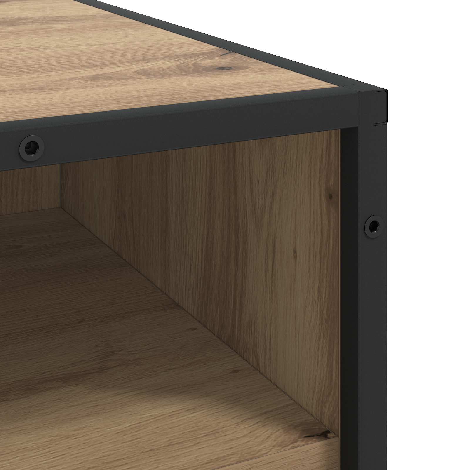 Armoire à tiroirs 3-Tiroir Chêne artisanal 70 x 41 x 70 cm - XIOS