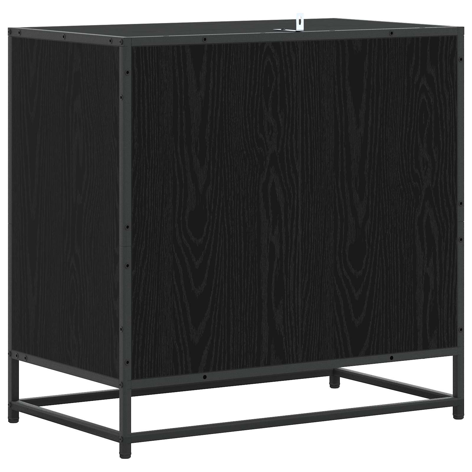 Armoire à tiroirs 3-Tiroir Chêne noir 70 x 41 x 70 cm