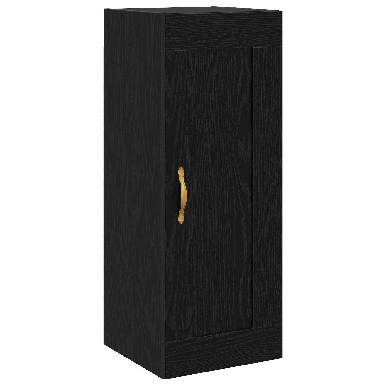 Meuble mural Chêne noir 34,5 x 34 x 90 cm Bois d'ingénierie - XIOS