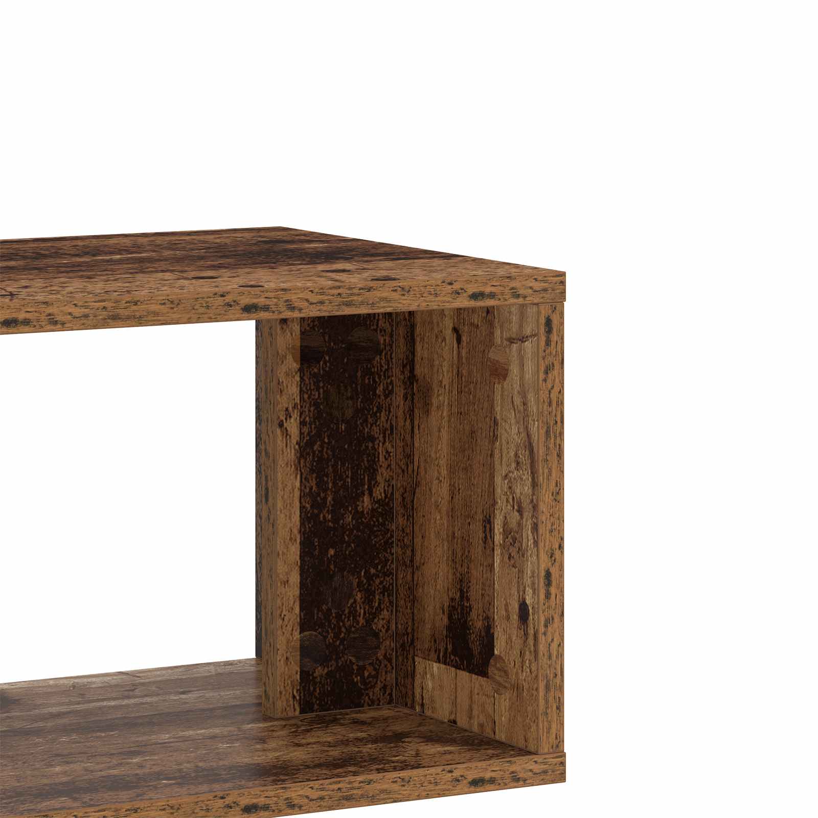 Meuble TV 100 x 30 x 50 cm Bois ancien Bois d'ingénierie