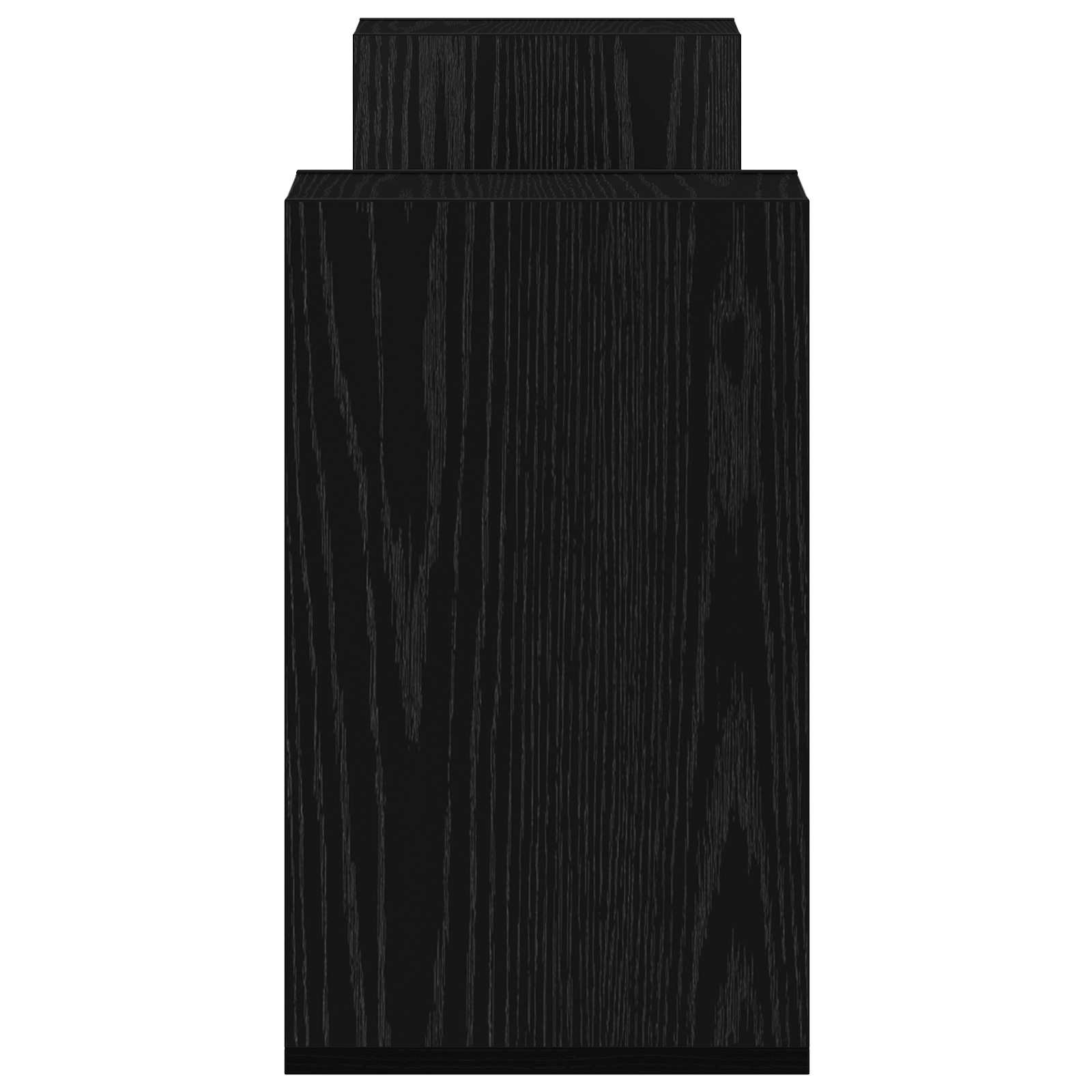 Meuble TV 100 x 30 x 50 cm Chêne noir Bois d'ingénierie