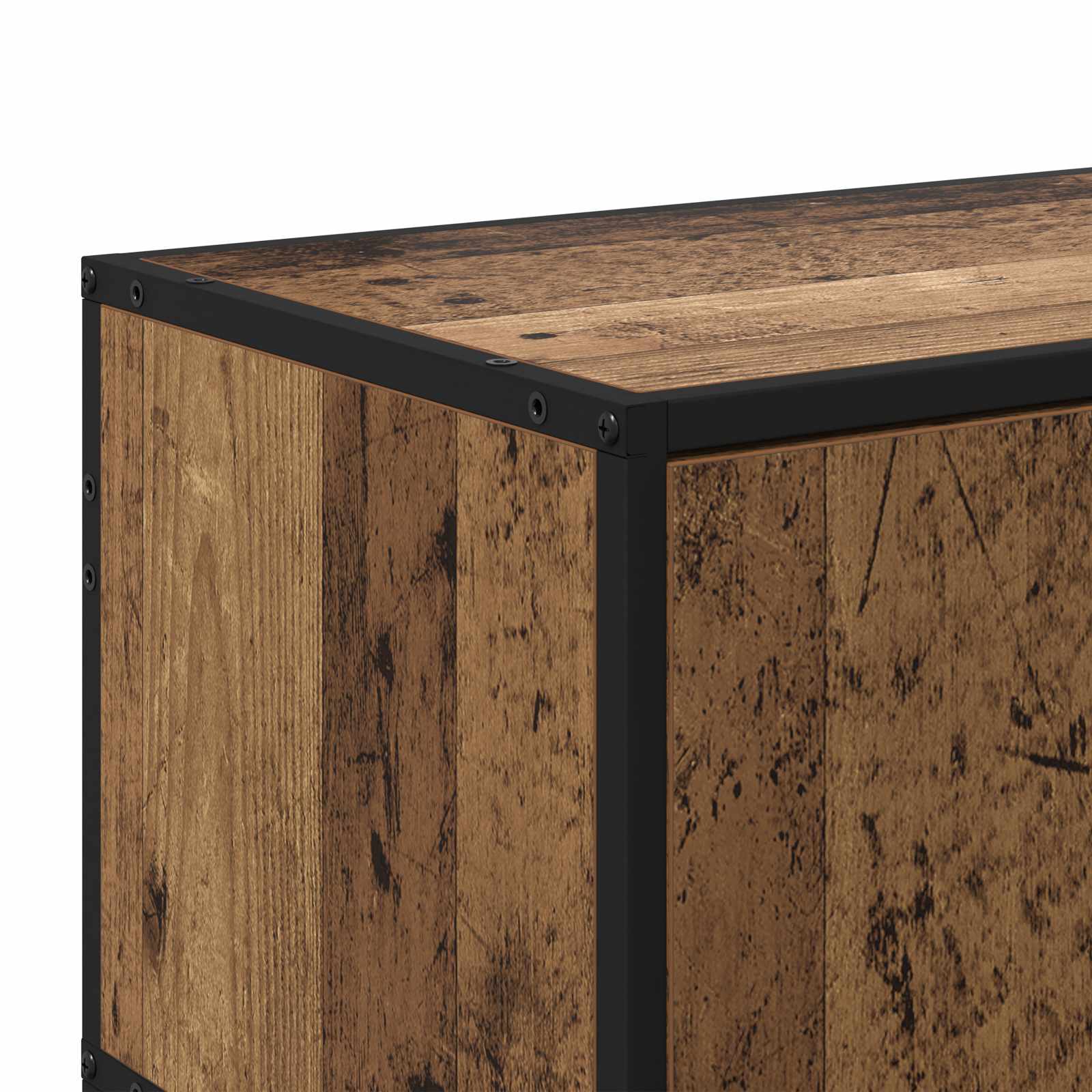 Meuble TV 80 x 34,5 x 40 cm Bois ancien Bois d'ingénierie - XIOS