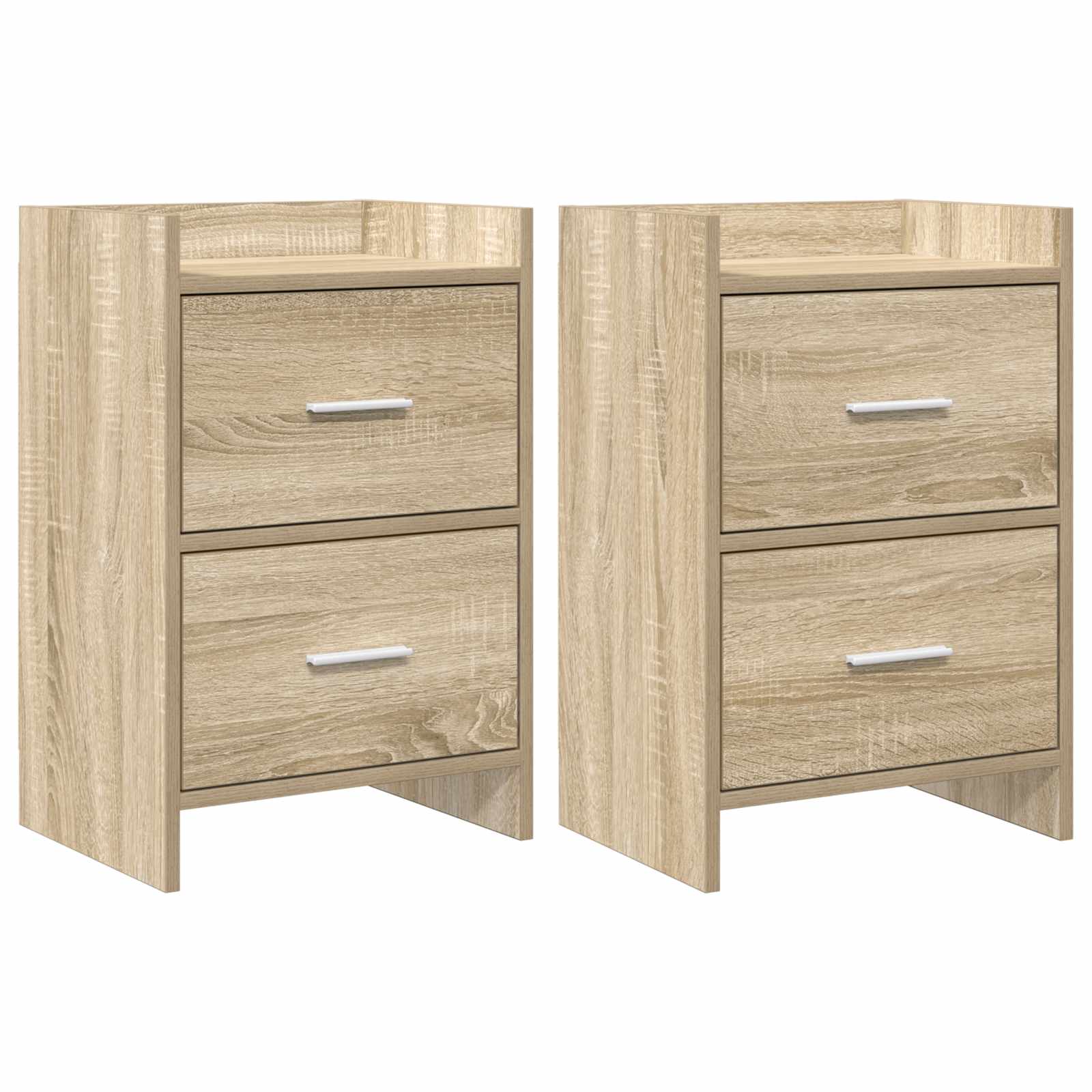 Tables de chevet 2 pcs Chêne Sonoma 40 x 30 x 60 cm