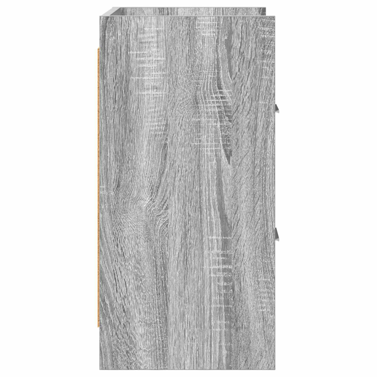 Tables de chevet 2 pcs Sonoma gris 40 x 30 x 60 cm