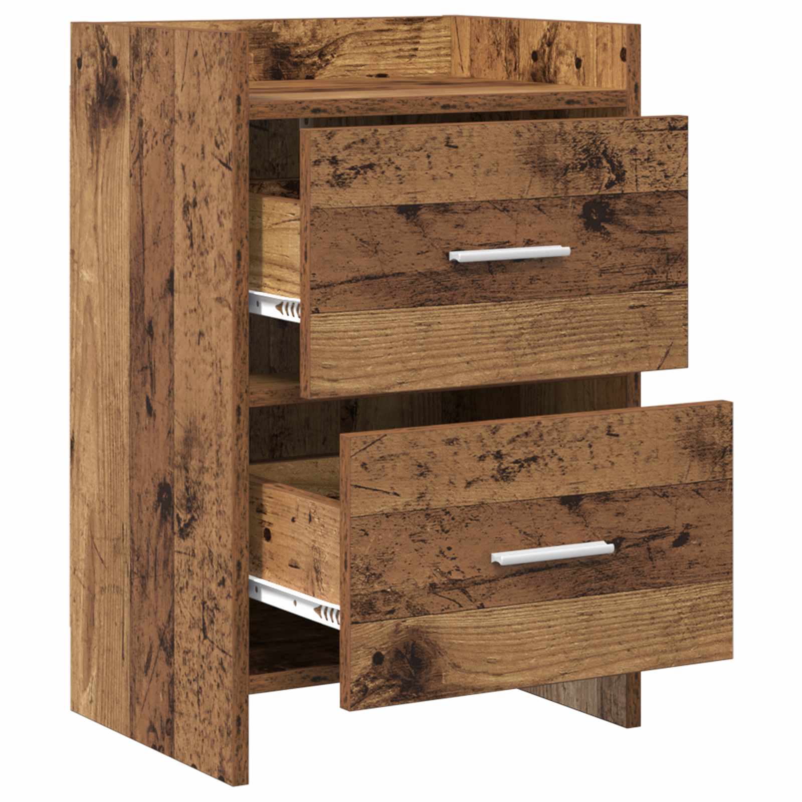 Tables de chevet 2 pcs Bois ancien 40 x 30 x 60 cm
