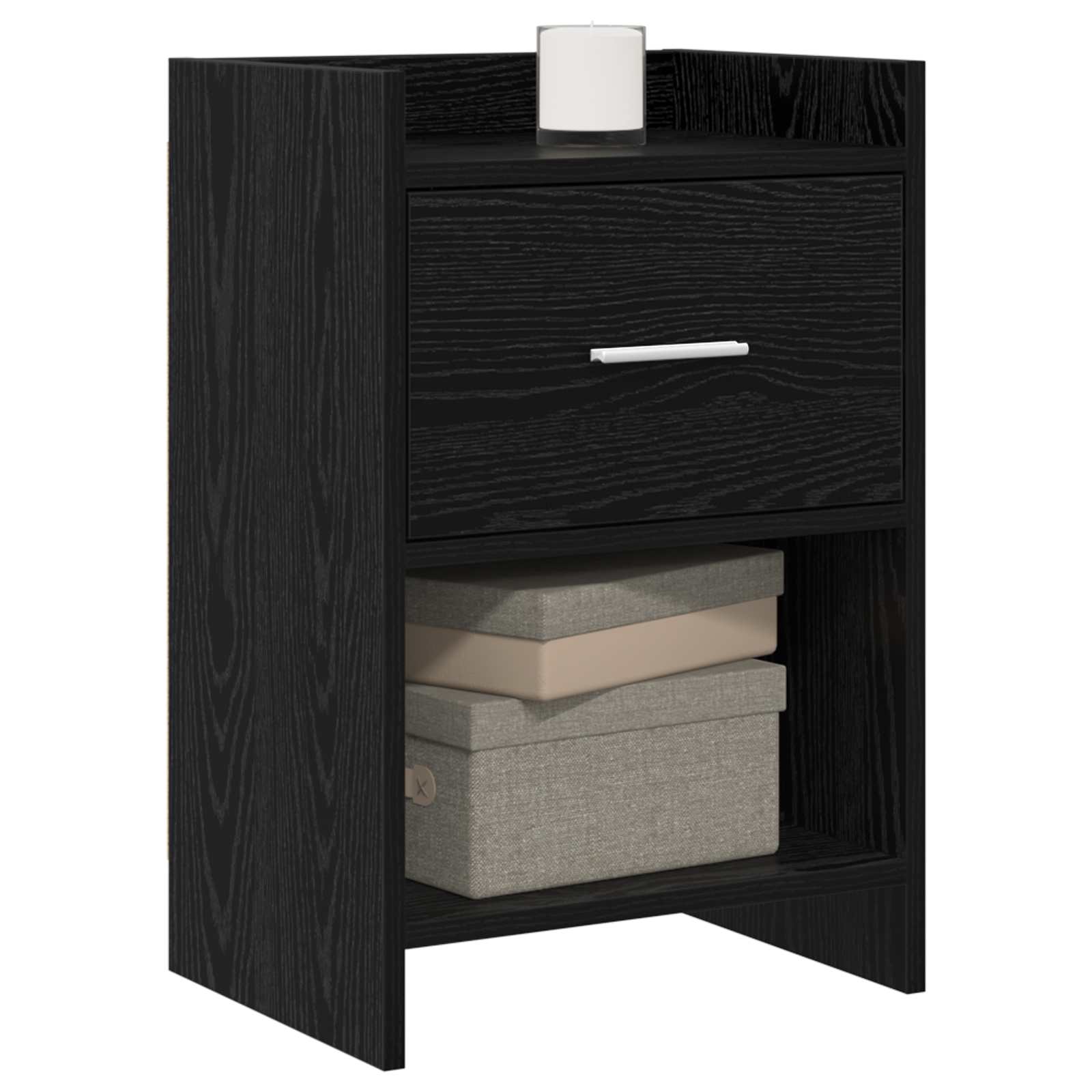 Tables de chevet 2 pcs Chêne noir 40 x 30 x 60 cm