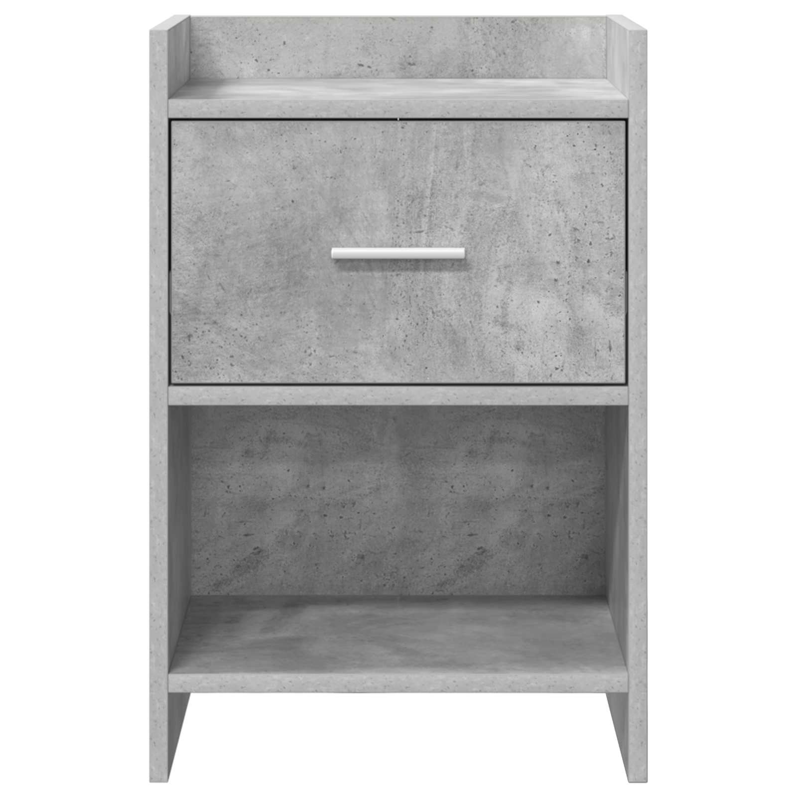 Tables de chevet 2 pcs Gris béton 40 x 30 x 60 cm