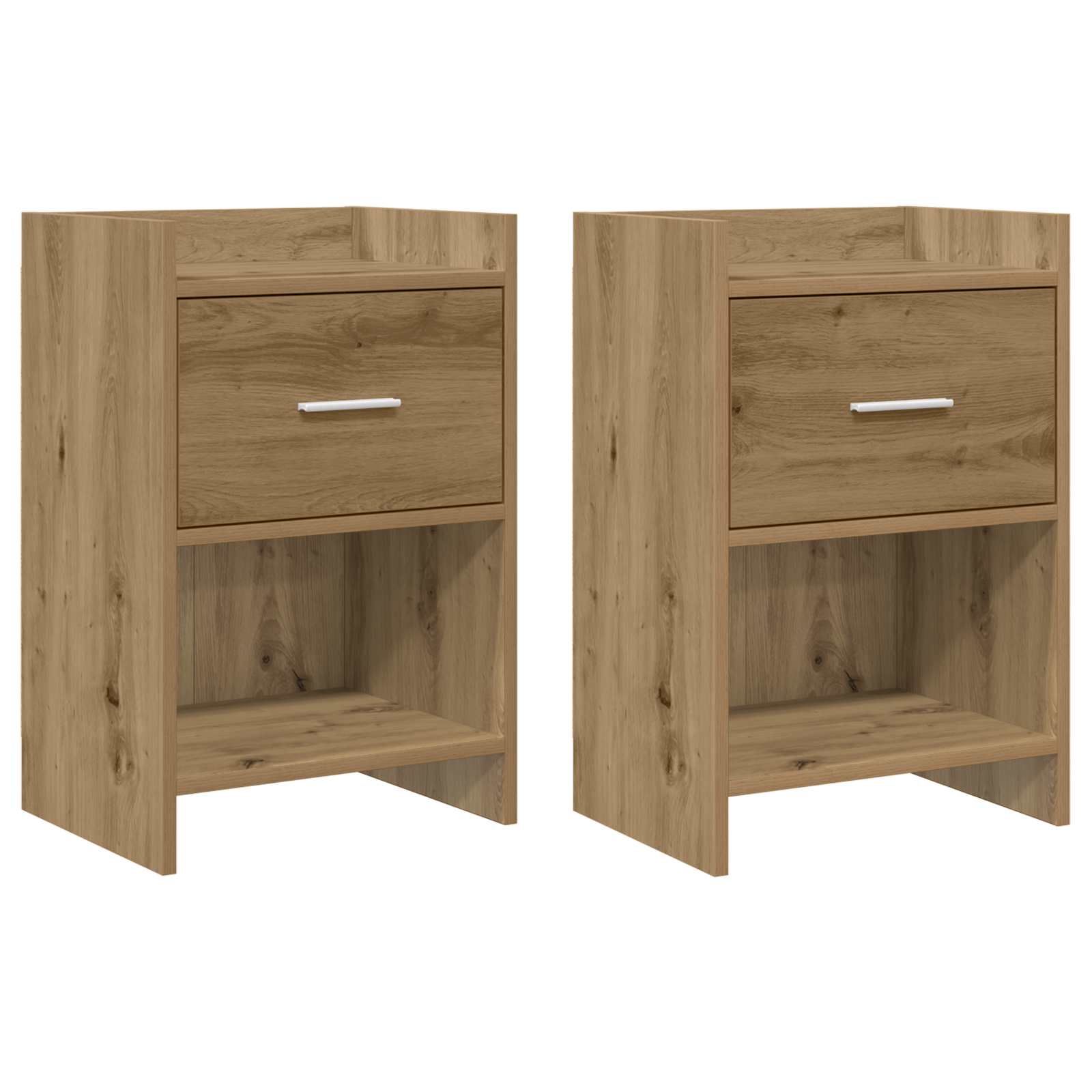 Tables de chevet 2 pcs Chêne artisanal 40 x 30 x 60 cm