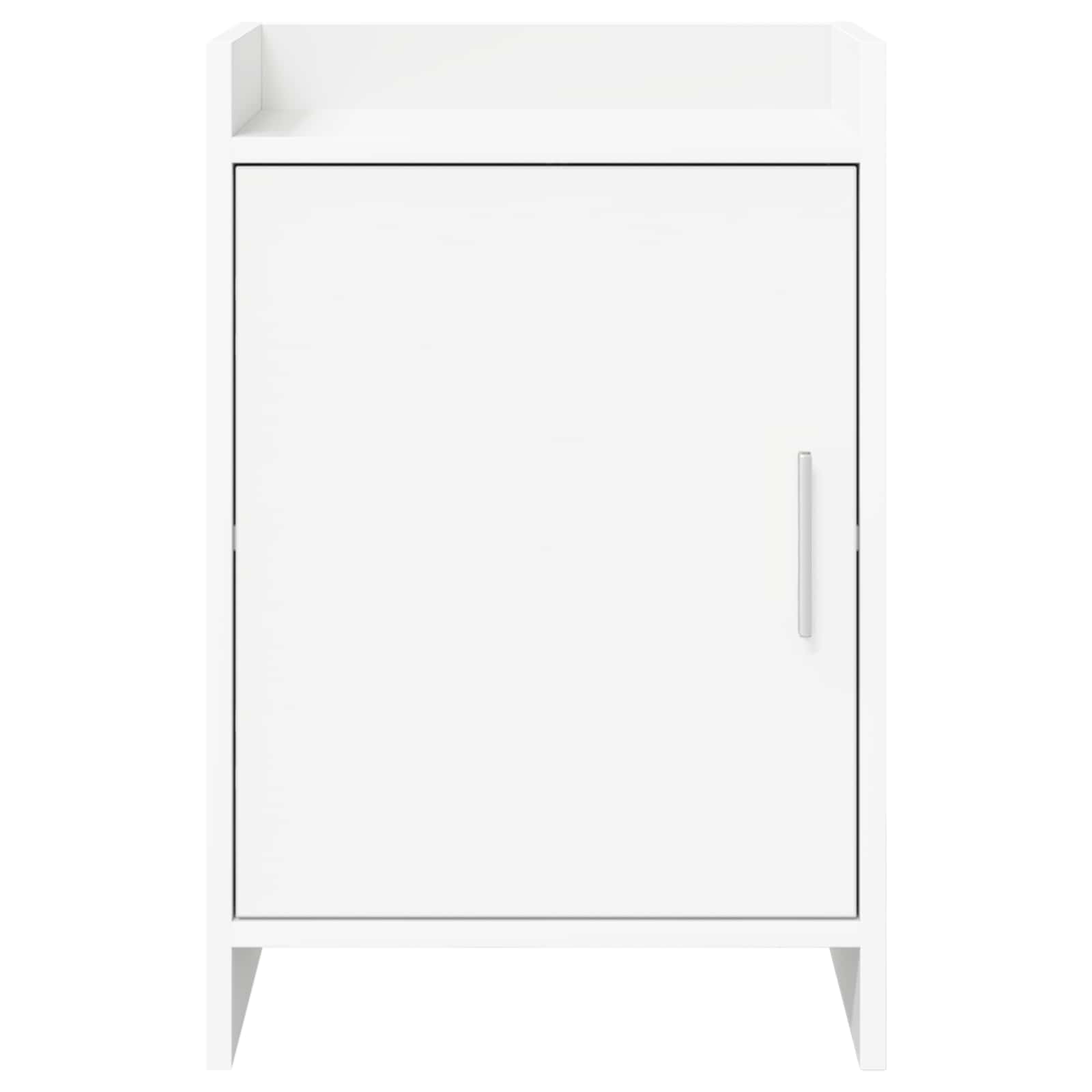 Tables de chevet 2 pcs Blanc 40 x 30 x 60 cm Bois d'ingénierie