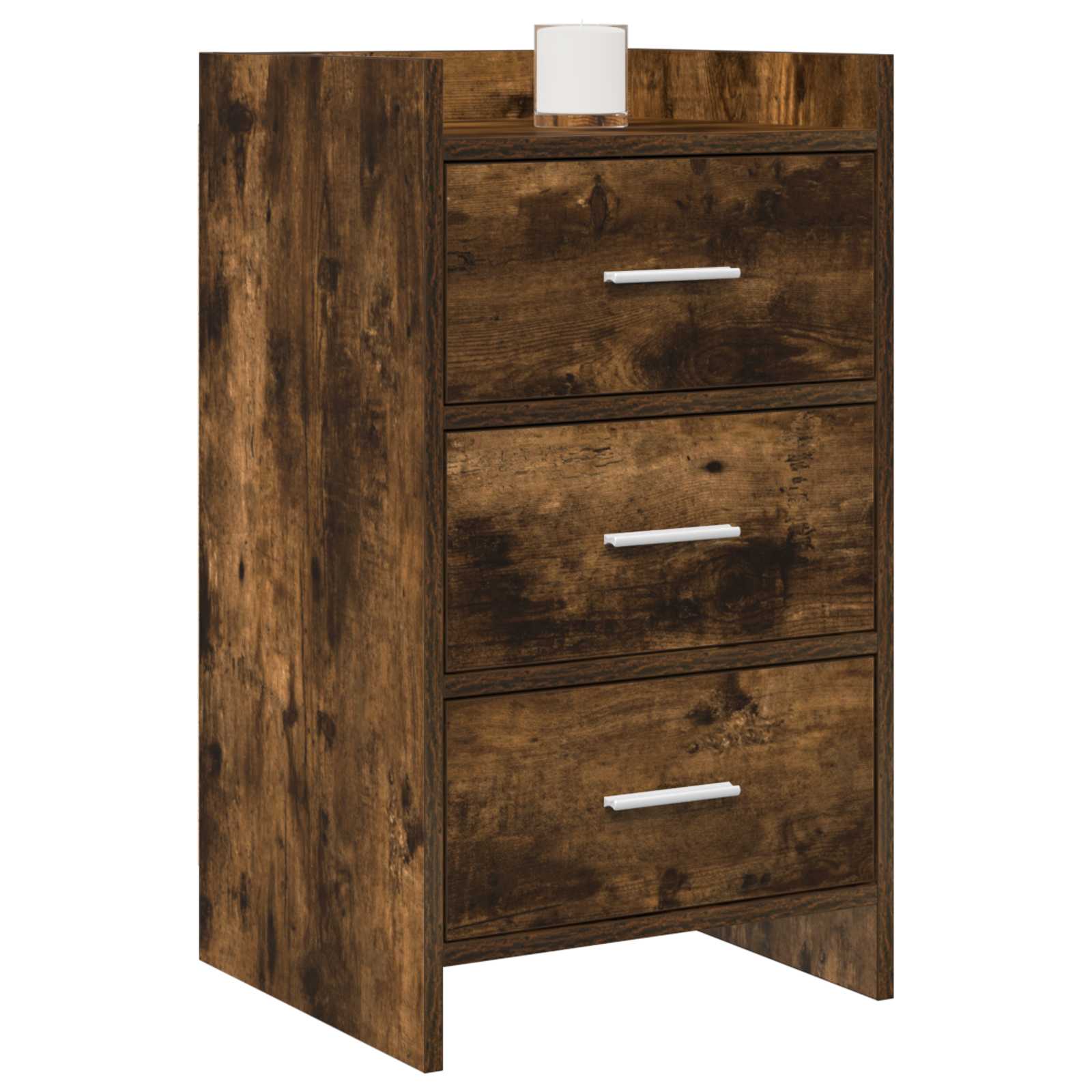 Tables de chevet Chêne fumé 40 x 36 x 70 cm Bois d'ingénierie