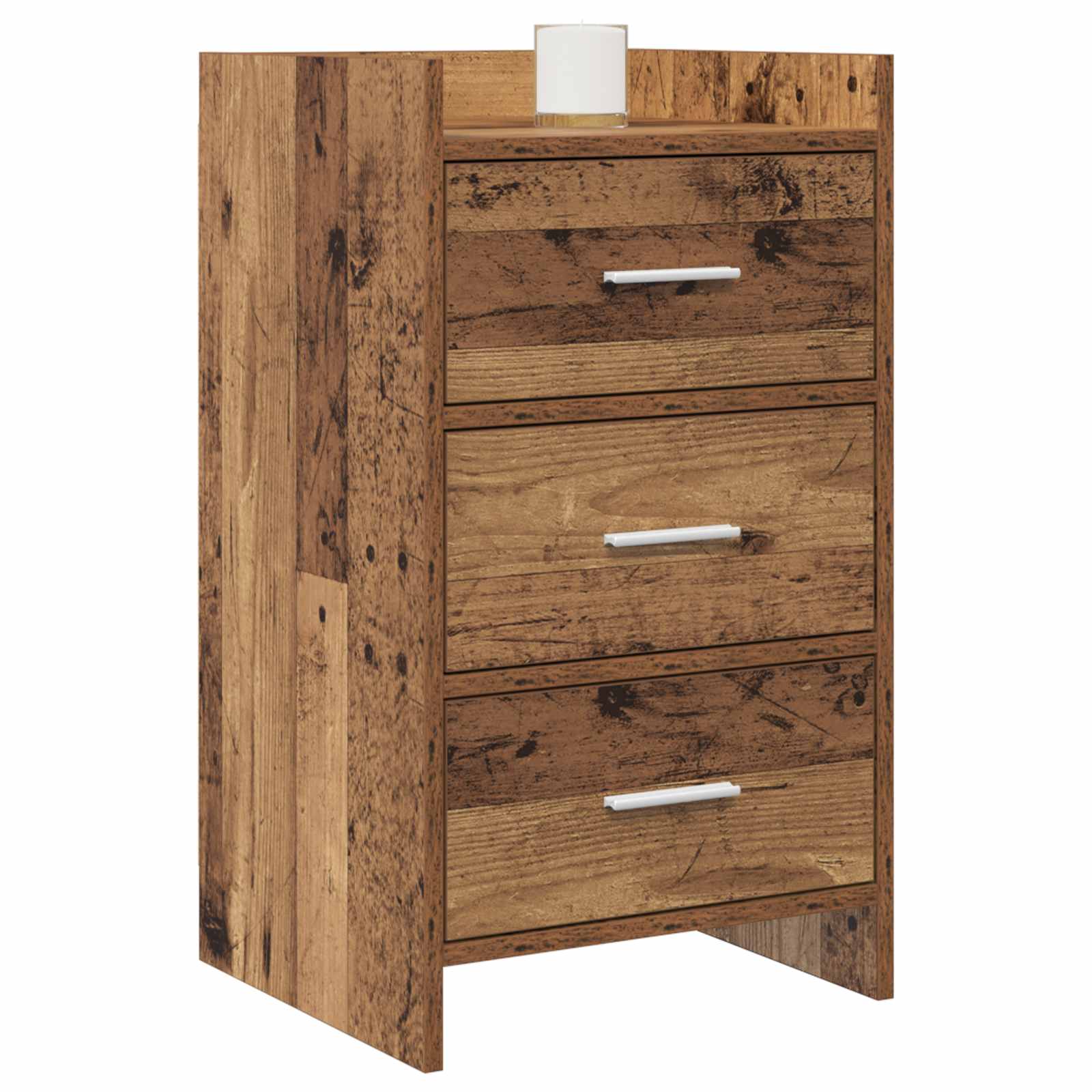 Tables de chevet Bois ancien 40 x 36 x 70 cm Bois d'ingénierie