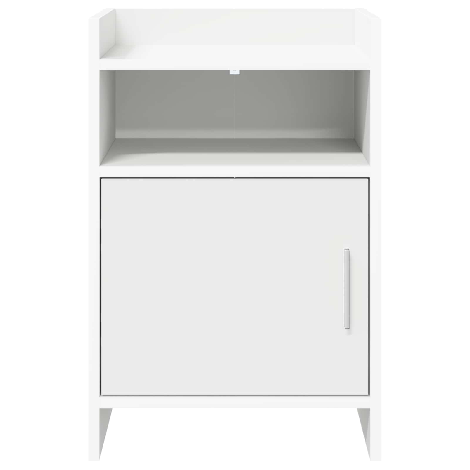 Tables de chevet 2 pcs Blanc 40 x 36 x 60 cm Bois d'ingénierie