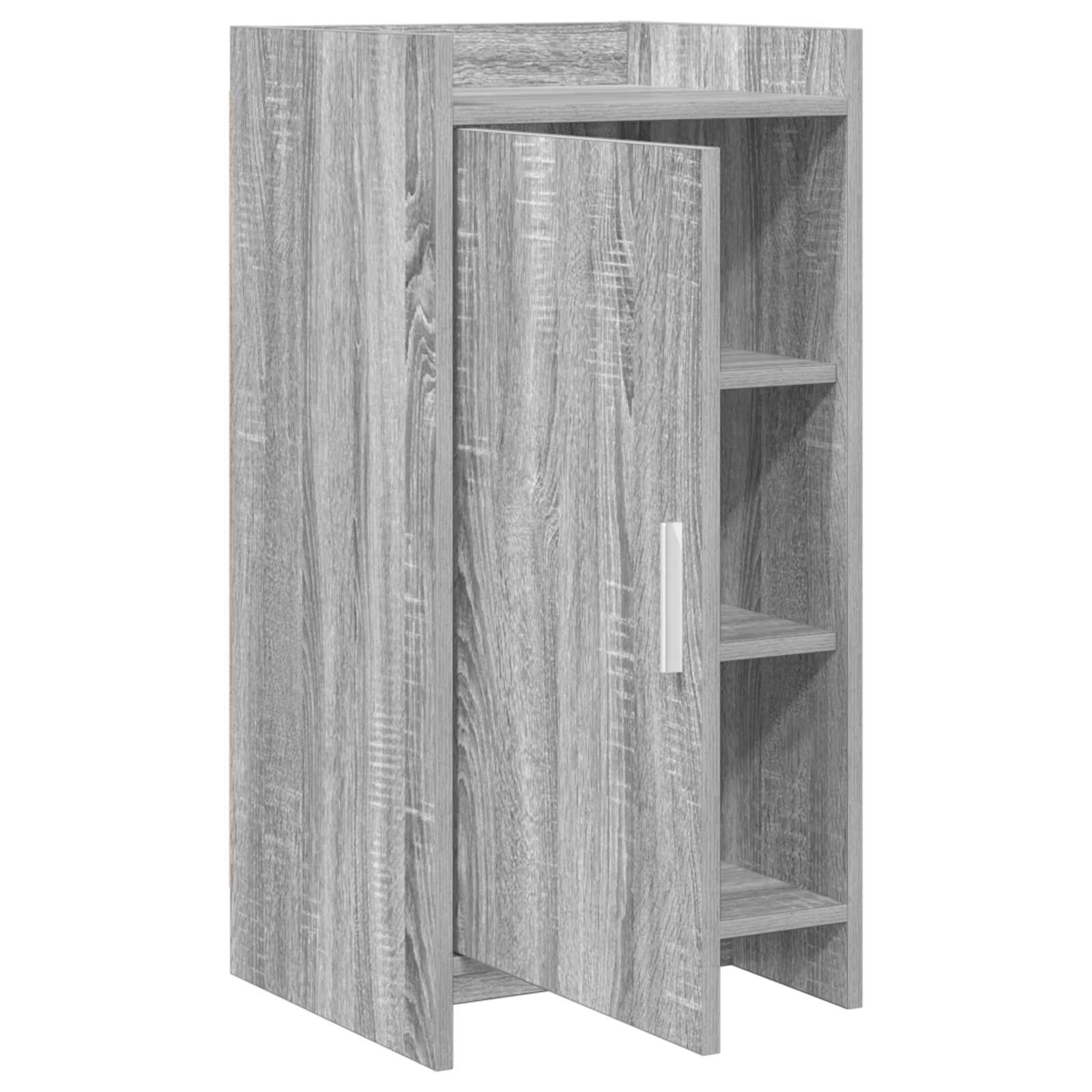 Buffet Sonoma gris 40 x 36 x 80 cm Bois d'ingénierie