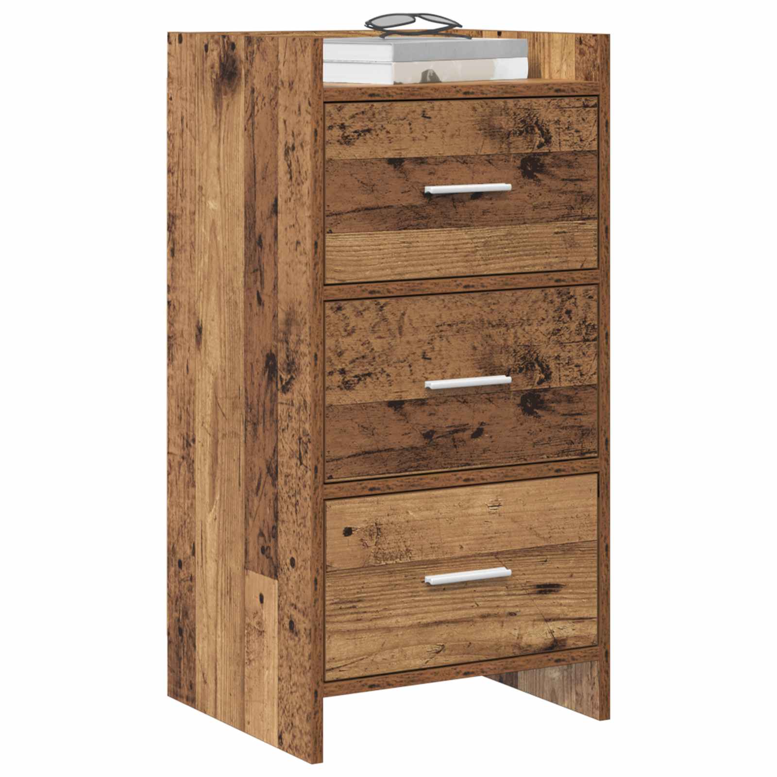 Buffet Bois ancien 40 x 36 x 80 cm Bois d'ingénierie