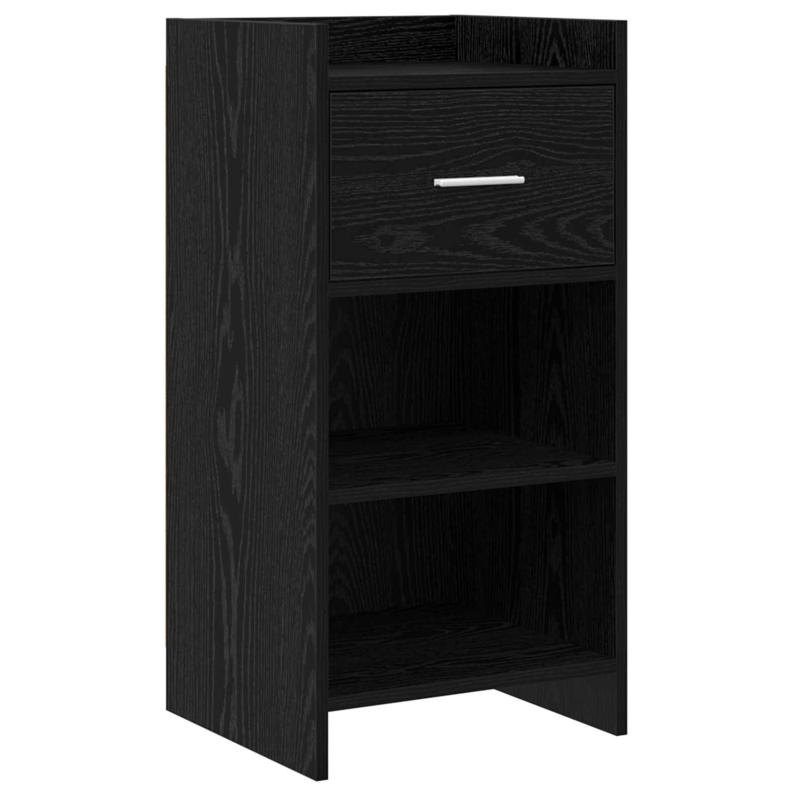 Buffet Chêne noir 40 x 36 x 80 cm Bois d'ingénierie - XIOS