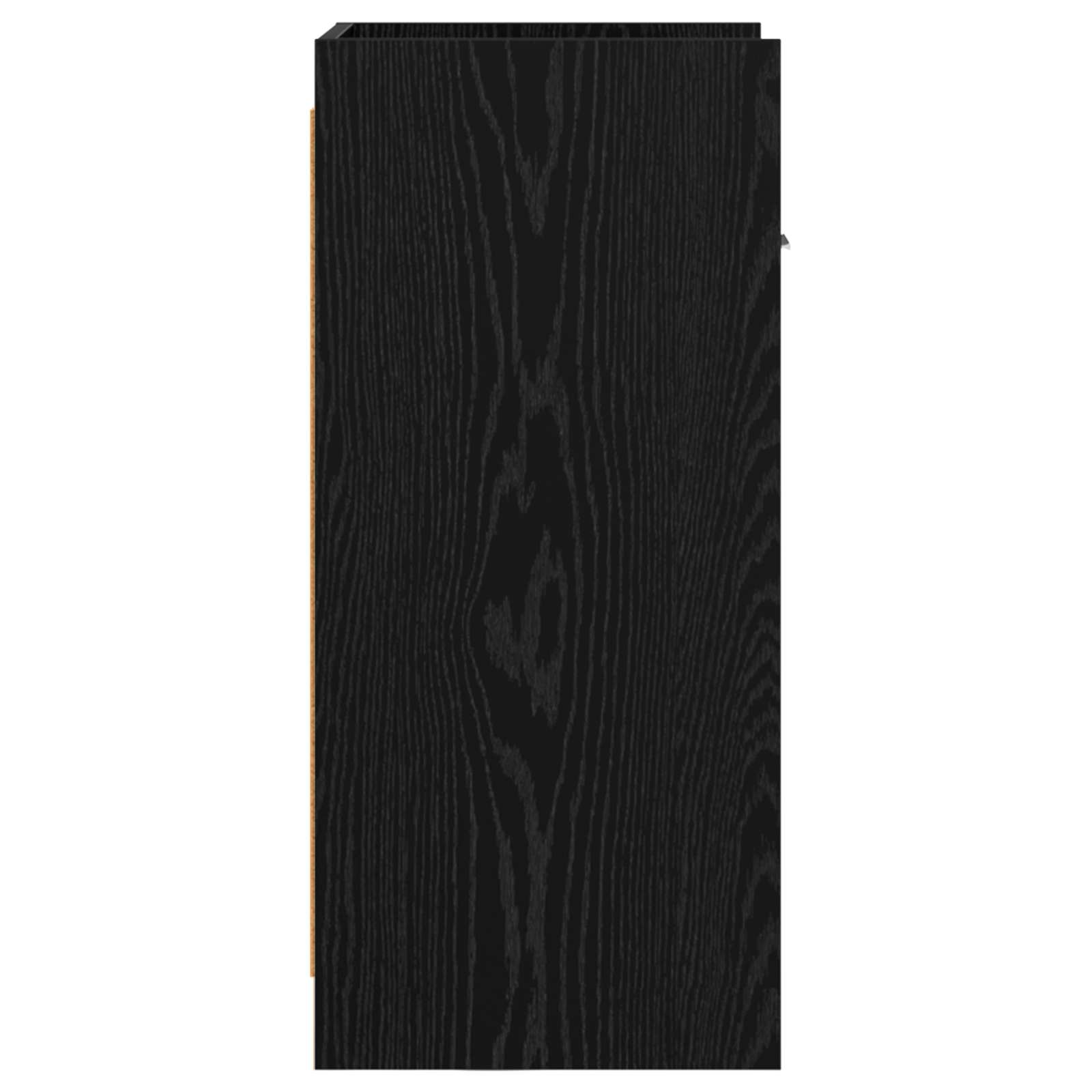 Buffet Chêne noir 40 x 36 x 80 cm Bois d'ingénierie - XIOS