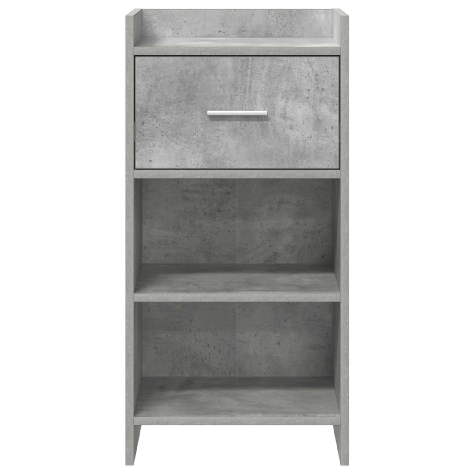 Buffet Gris béton 40 x 36 x 80 cm Bois d'ingénierie - XIOS