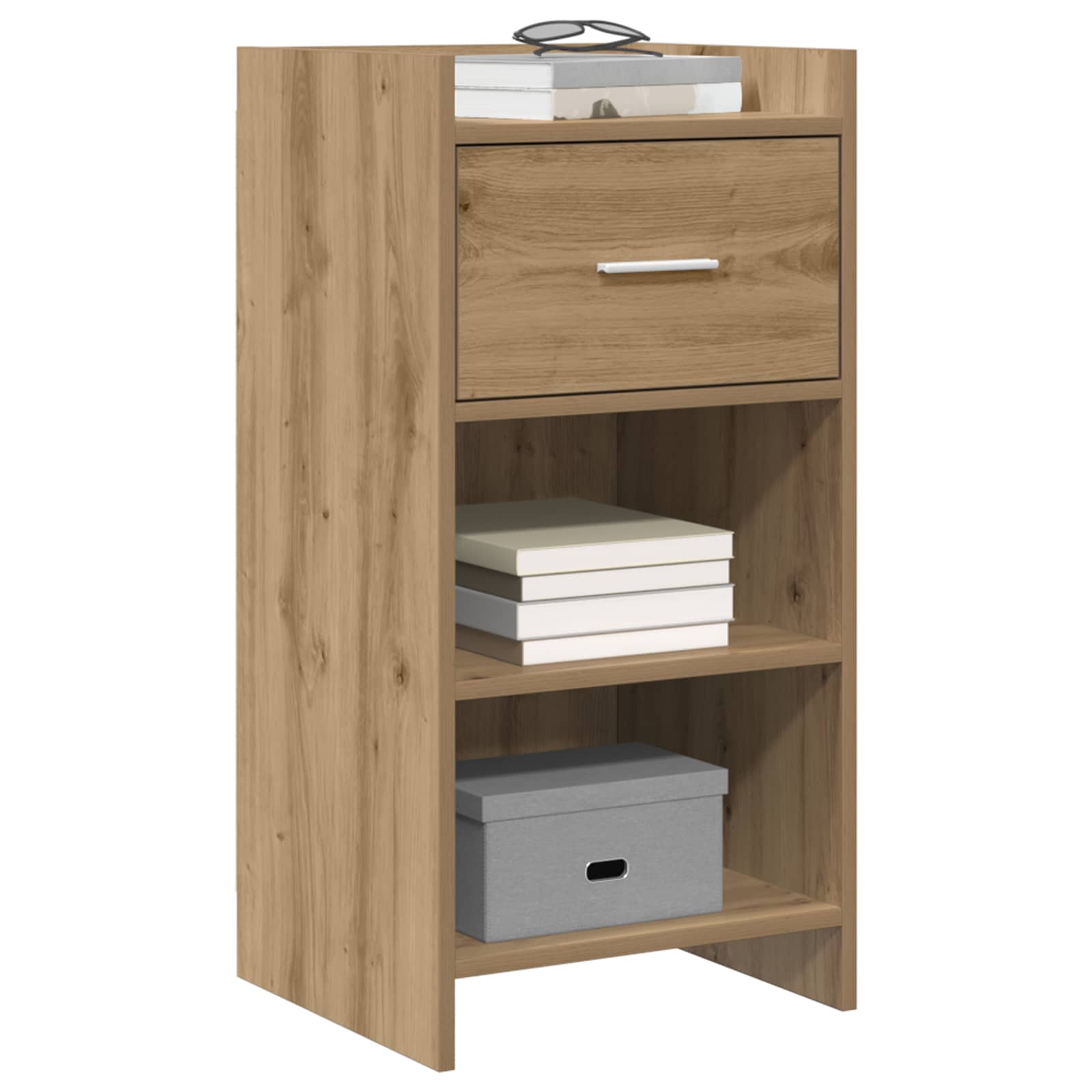 Buffet Chêne artisanal 40 x 36 x 80 cm Bois d'ingénierie - XIOS