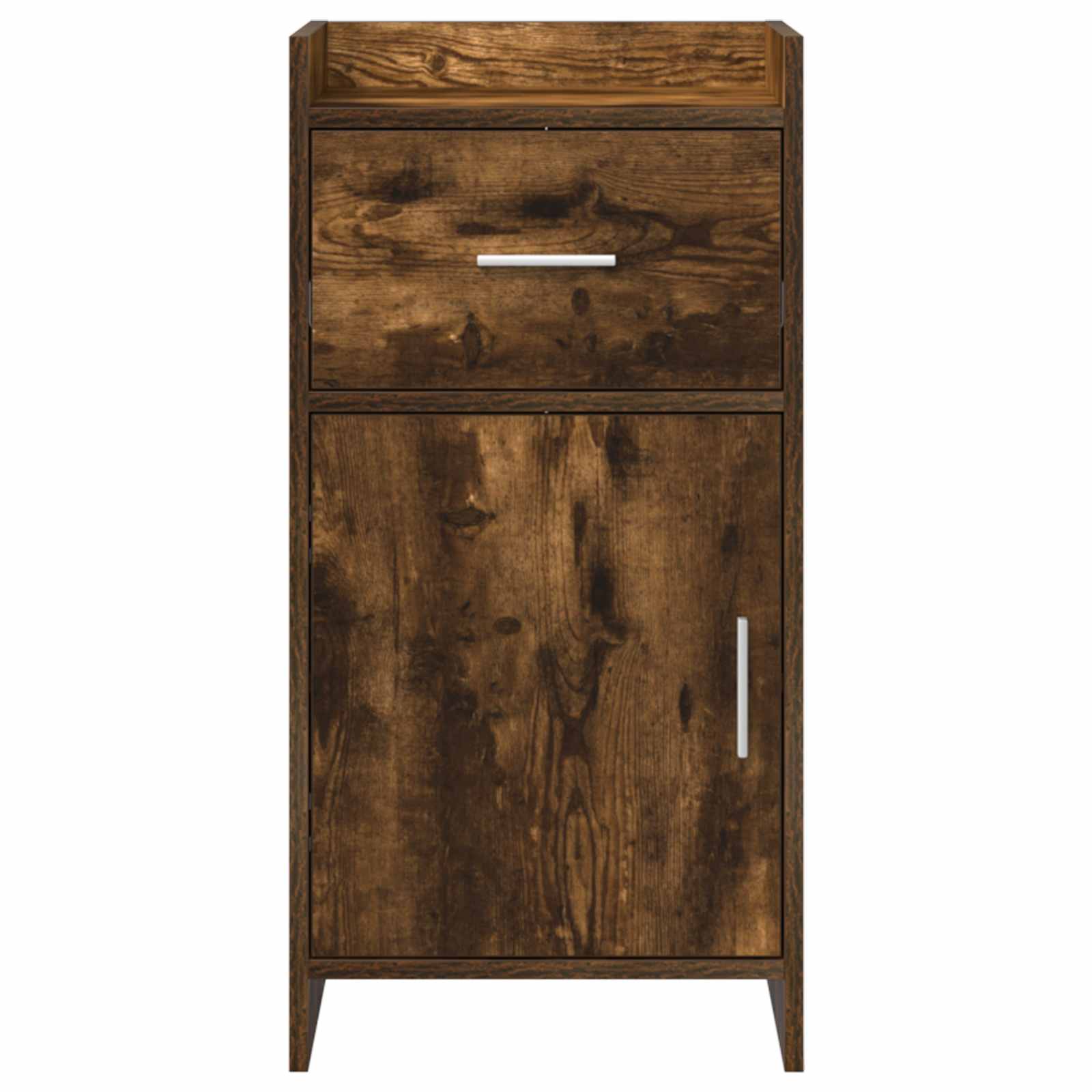 Buffet Chêne fumé 40 x 36 x 80 cm Bois d'ingénierie
