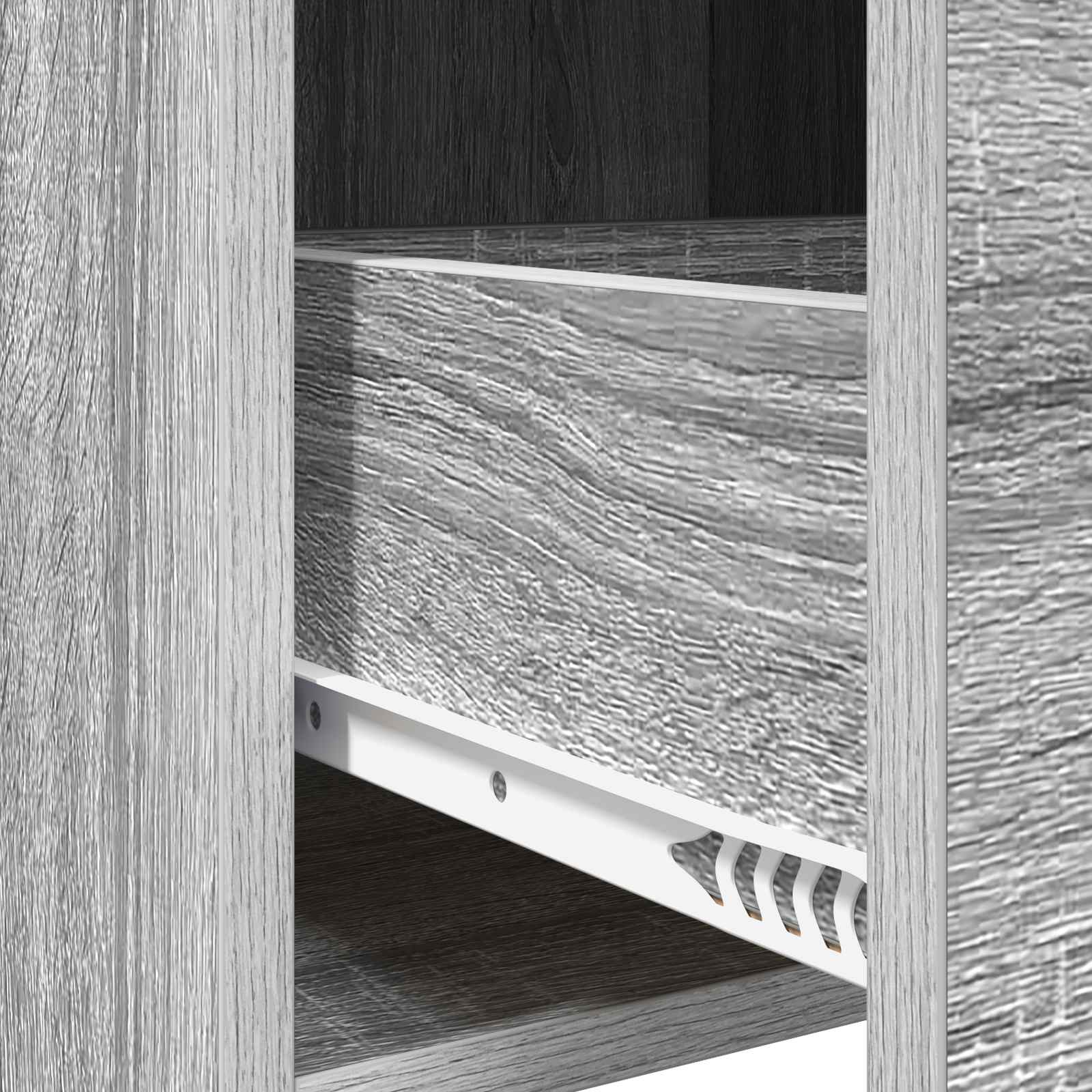 Buffet Sonoma gris 40 x 36 x 80 cm Bois d'ingénierie
