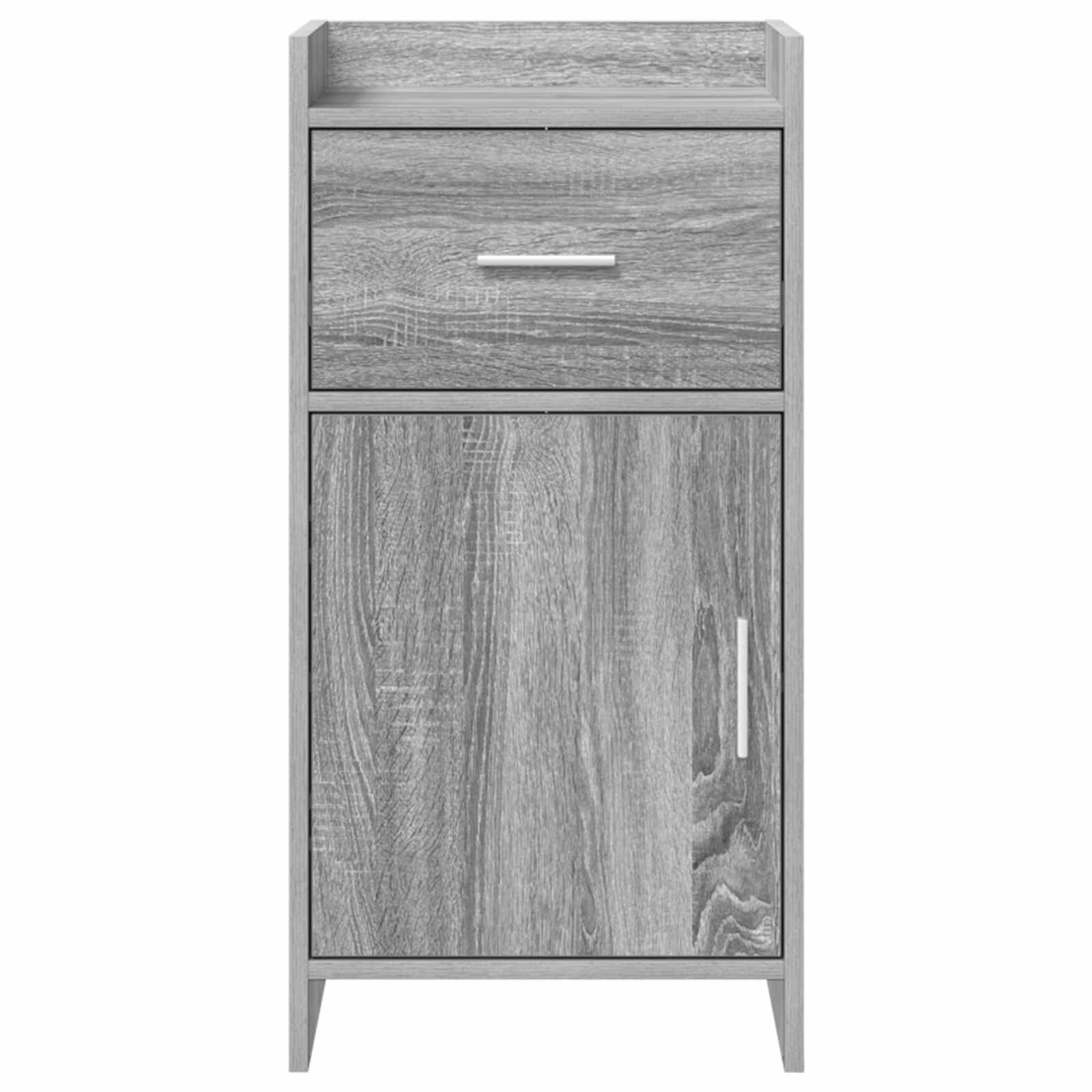 Buffet Sonoma gris 40 x 36 x 80 cm Bois d'ingénierie