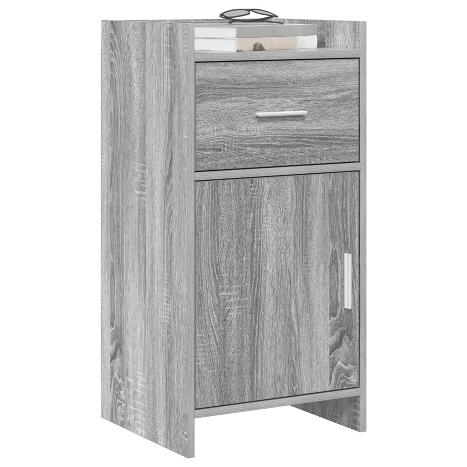 Buffet Sonoma gris 40 x 36 x 80 cm Bois d'ingénierie