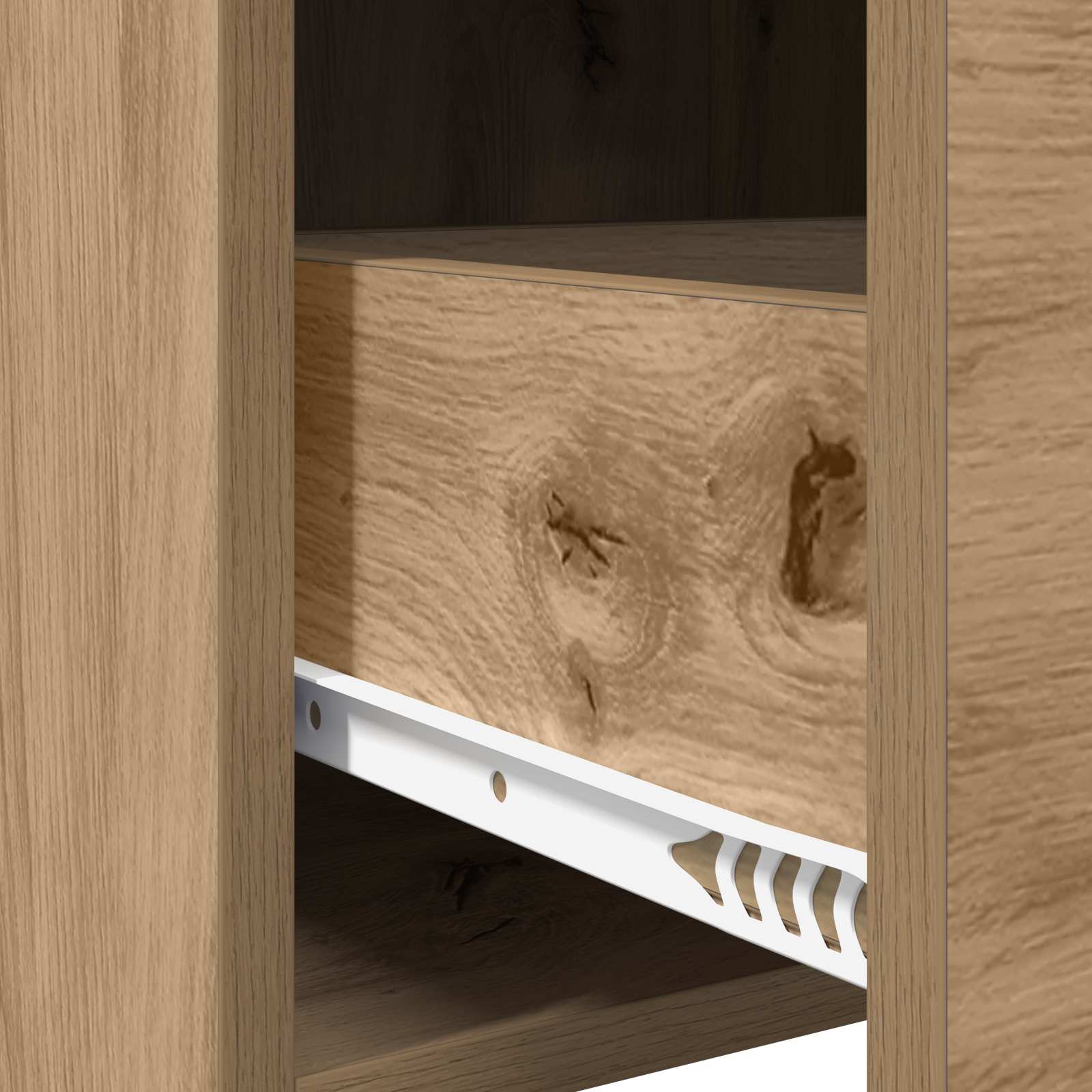 Buffet Chêne artisanal 40 x 36 x 80 cm Bois d'ingénierie