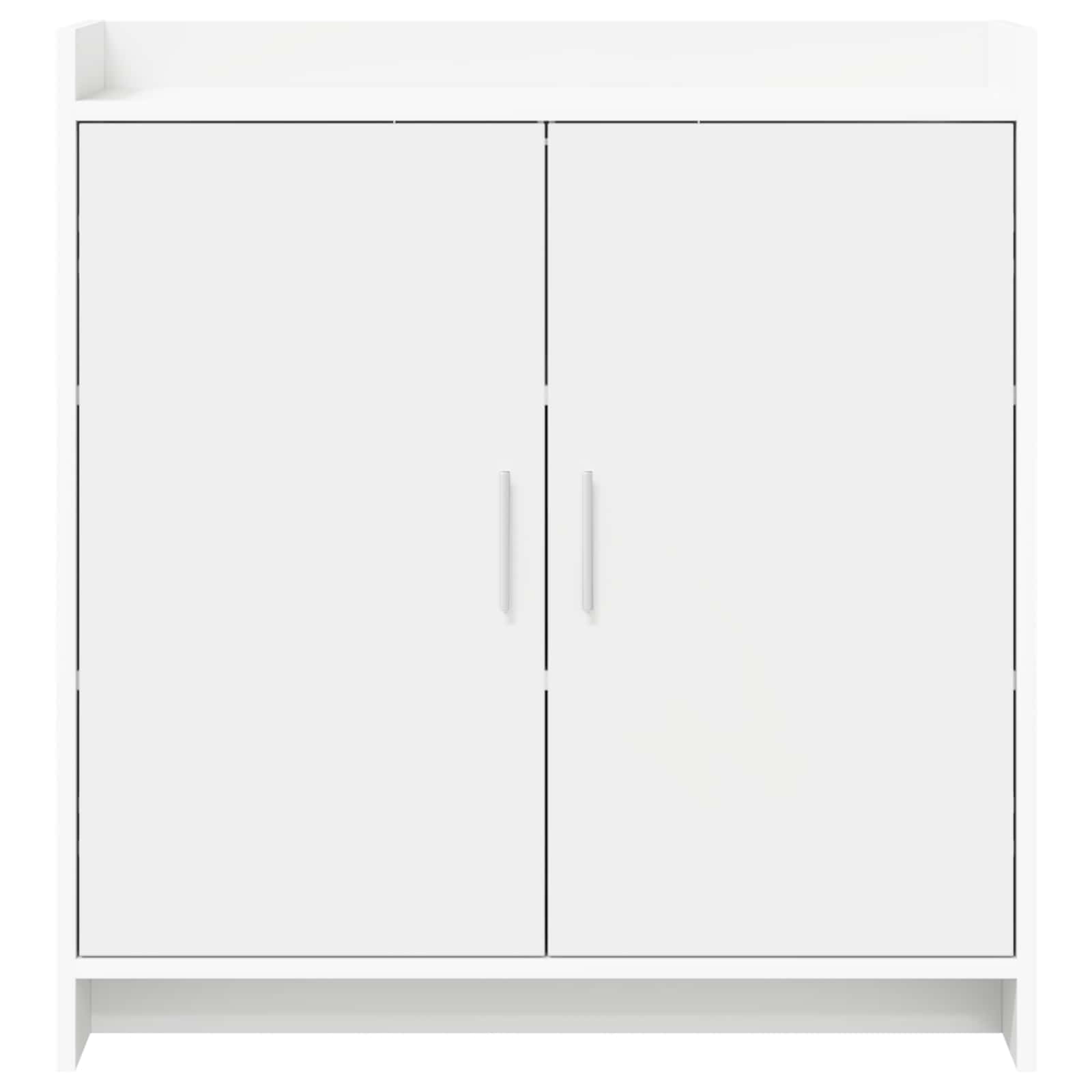 Buffet Blanc 72 x 36 x 80 cm Bois d'ingénierie